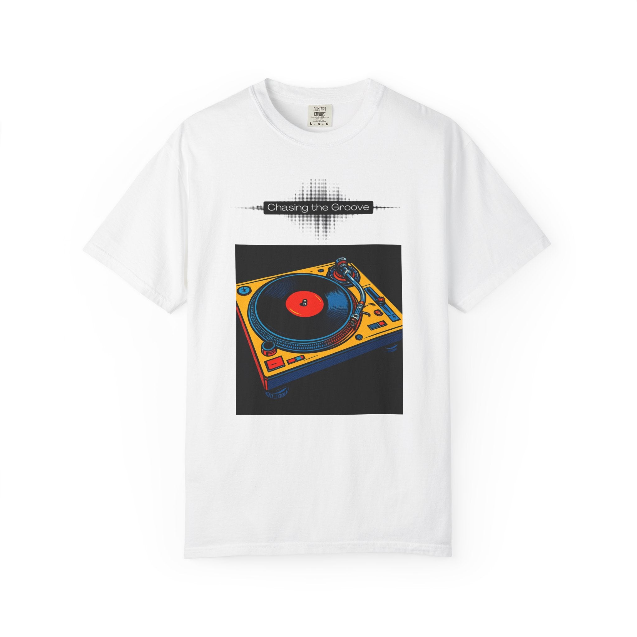 “Chasing the Groove” Retro Soundwave Tee