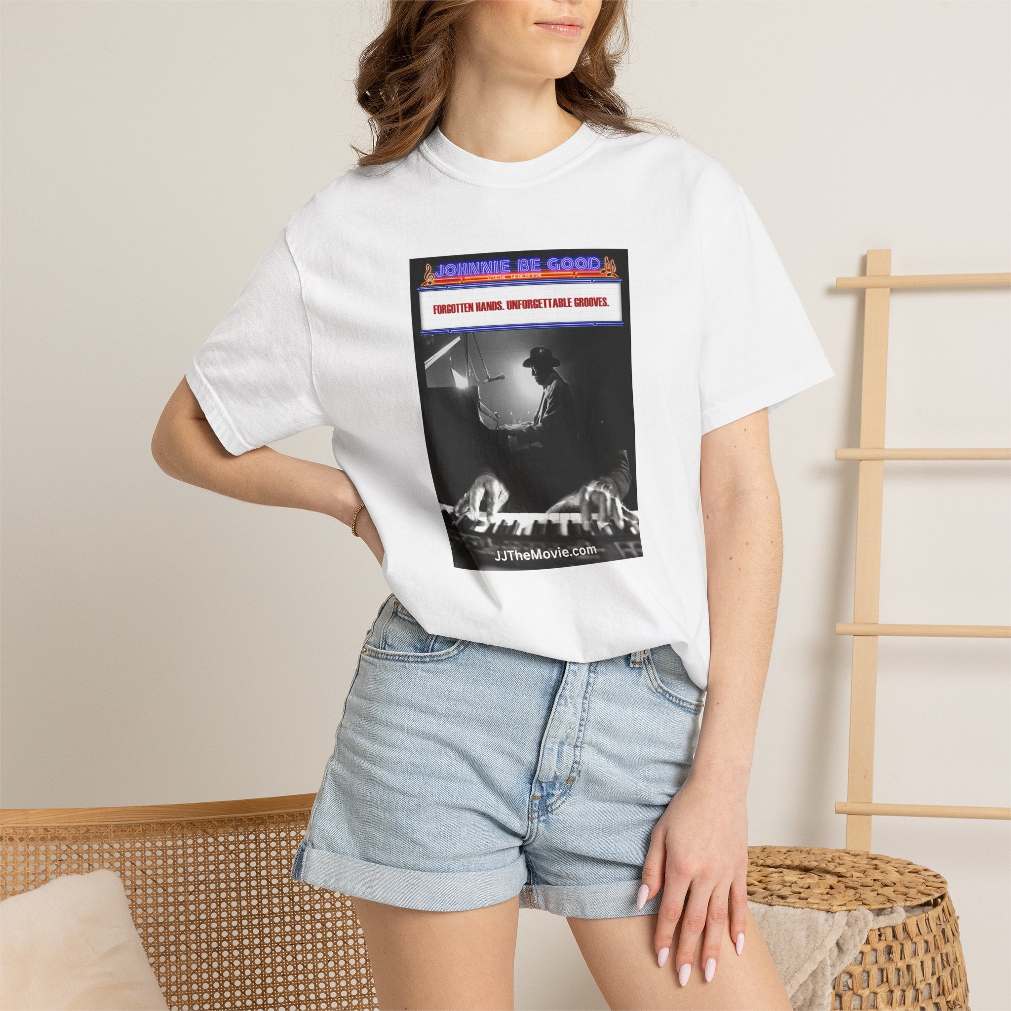 Team Johnnie Graphic T-Shirt — "Johnnie Be Good" Retro Rock Tee