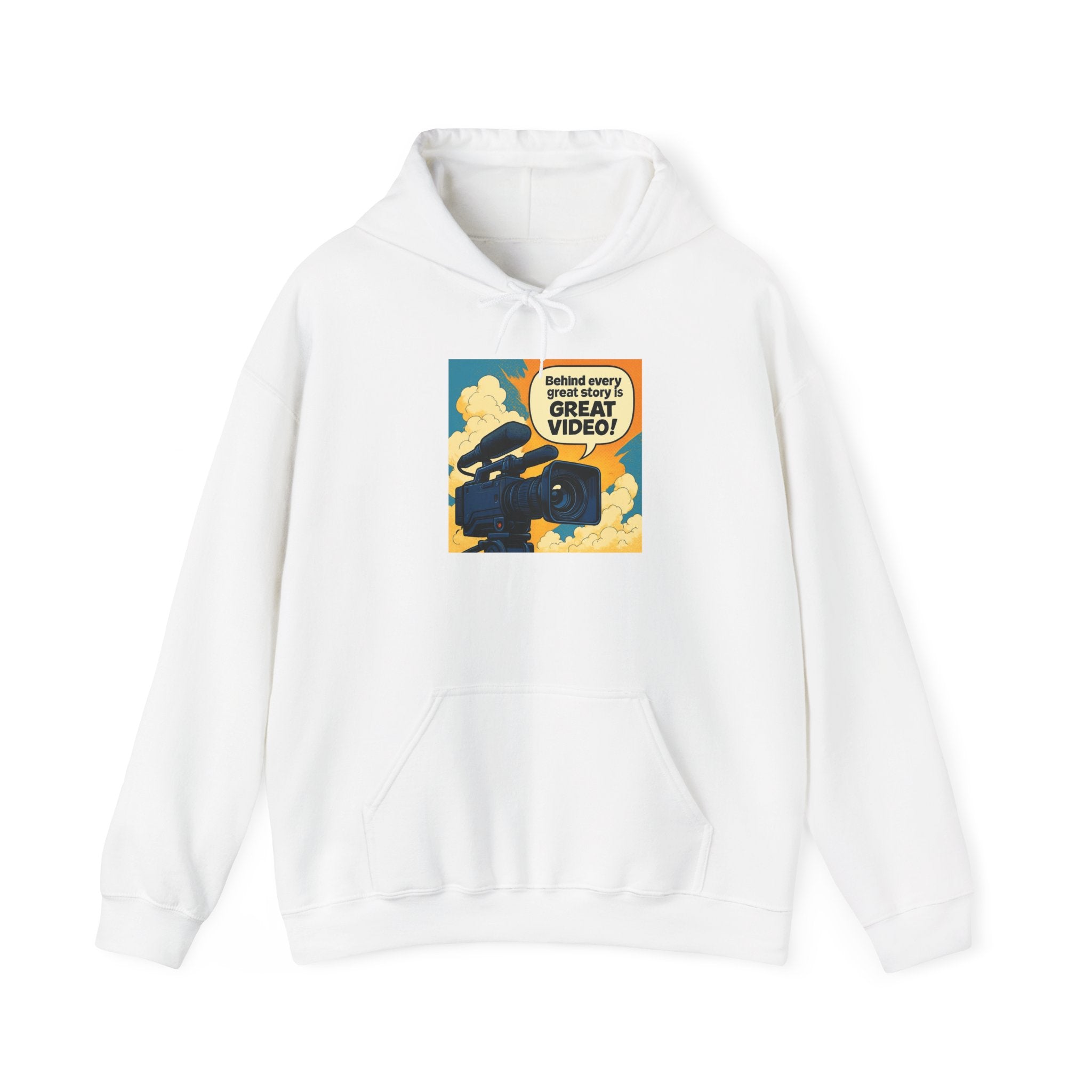 "Behind Every Great Video" Graphic Sweatshirt