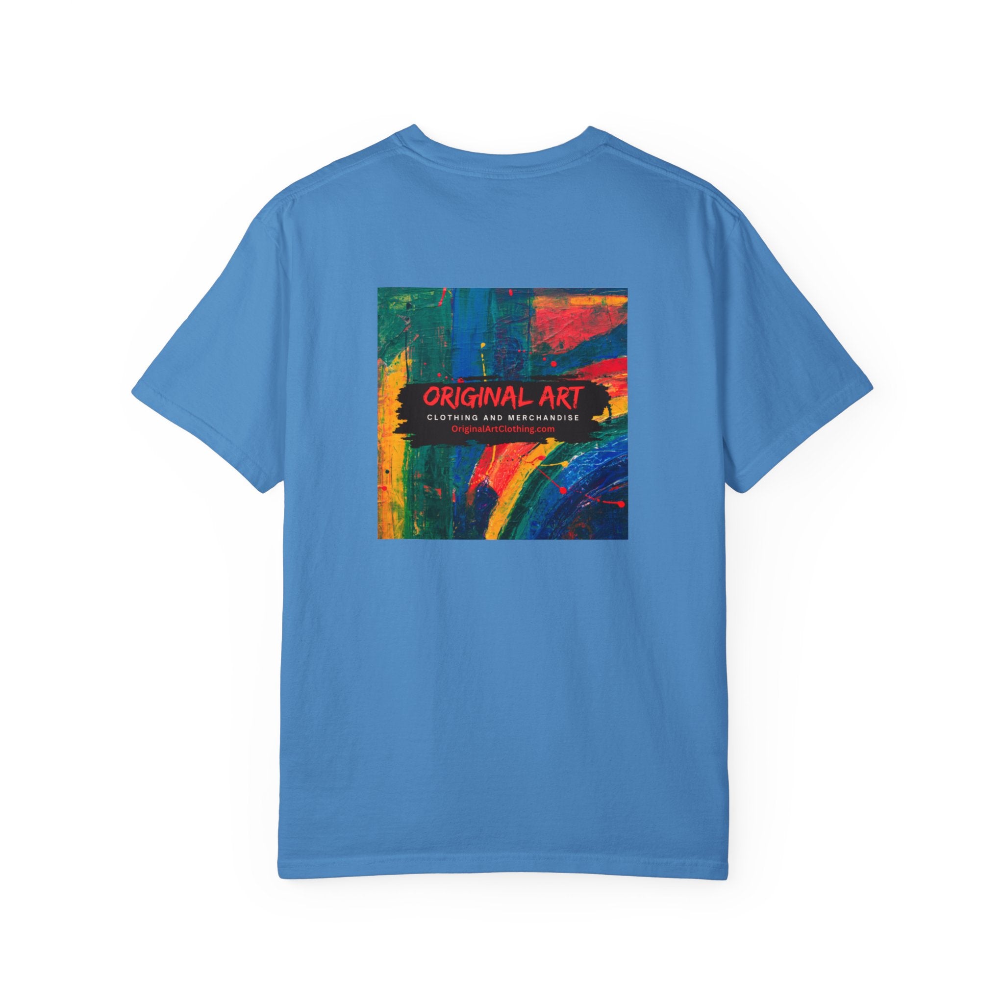 Vibe Unisex Garment-Dyed T-shirt | Casual Wear, Summer Fashion, Gift for Friends, Positive Vibes, Unique Streetwear