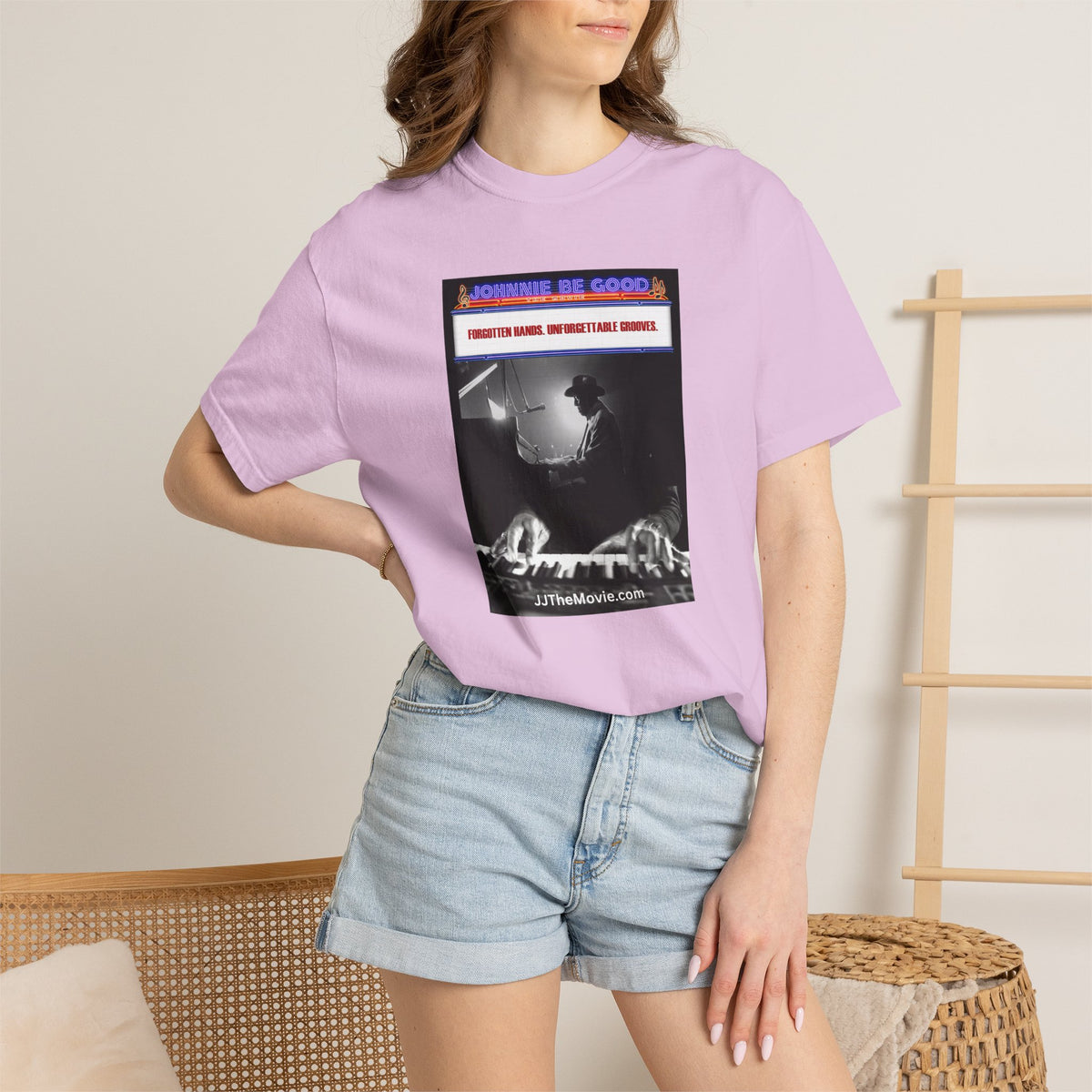 Team Johnnie Graphic T-Shirt — "Johnnie Be Good" Retro Rock Tee