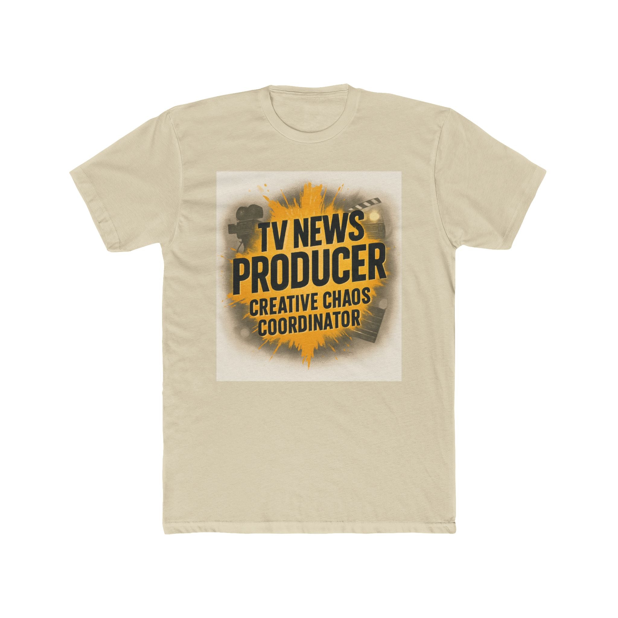 TV News Producer Unisex Cotton Crew Tee