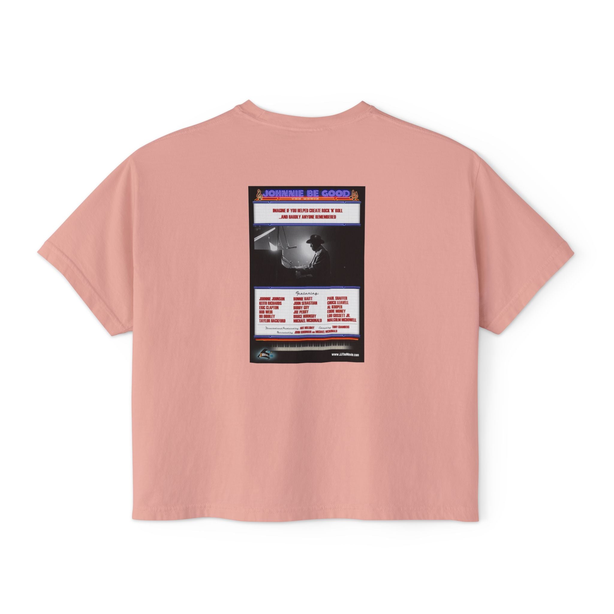 Johnnie Be Good documentary Women's Boxy Tee —