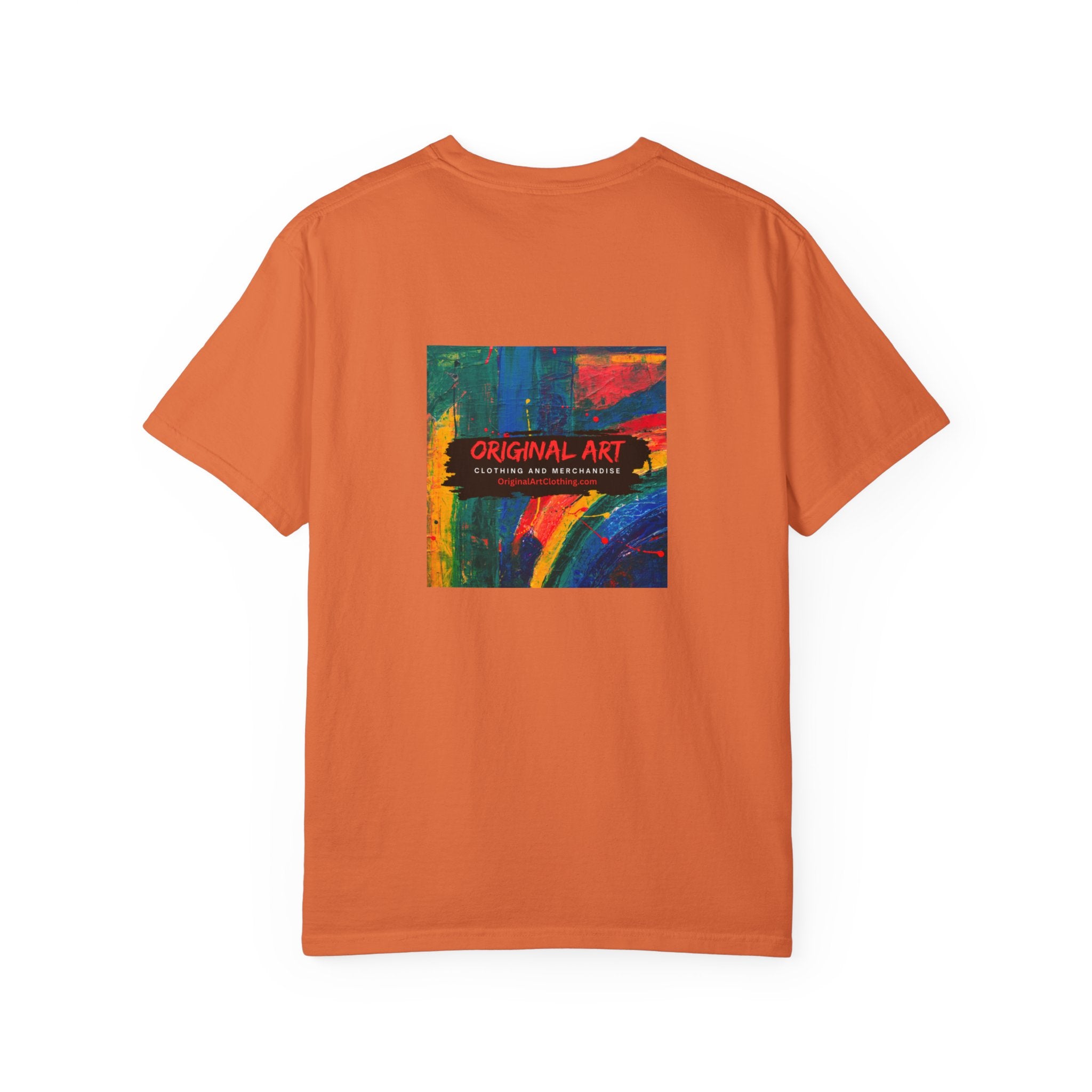 FIYA Flame Graphic T‑Shirt — Retro Fire Lettering Tee (Original Art)