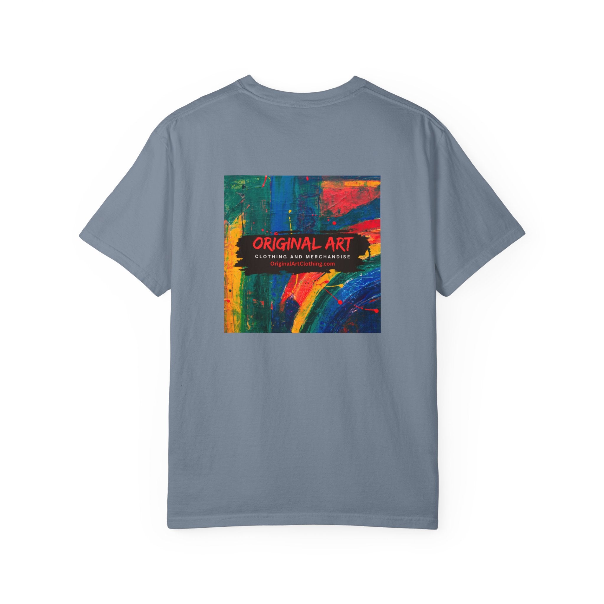 What Up! Tee — Casual Graphic T-Shirt with 'what up!' Front & Original Art Back