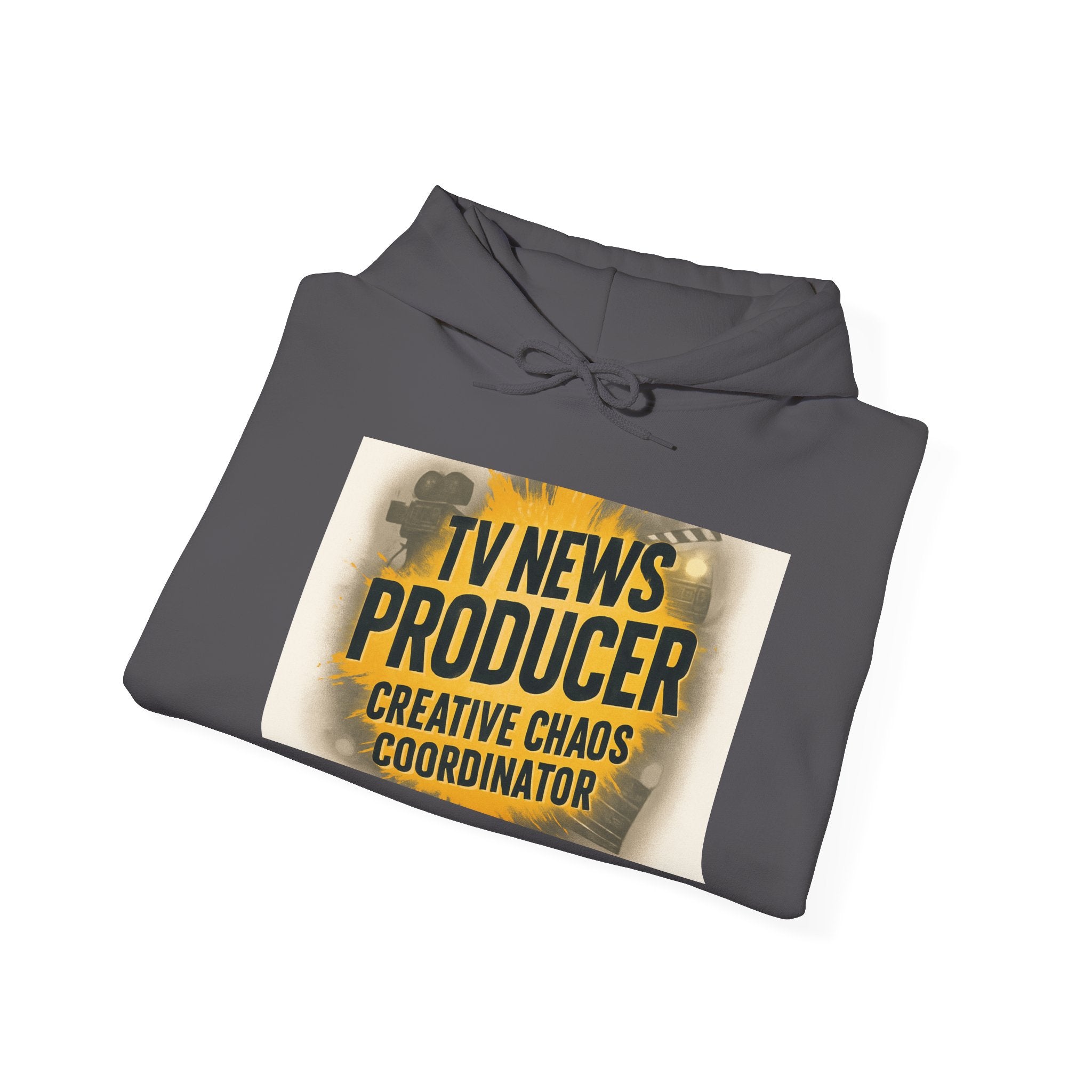 TV News Producer Hooded Sweatshirt, Cozy Gift for Media Creators, Warm Hoodie for News Lovers, Creative Work Apparel, Unique Producer [...]