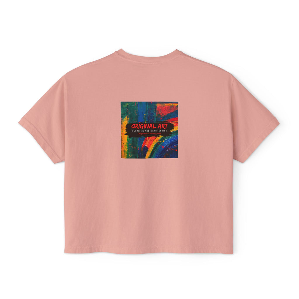 TV News Inspired Women's Boxy Tee, Casual Graphic Tee, Unique Gift for News Lovers, Funny Quote Shirt, Trendy Everyday Wear
