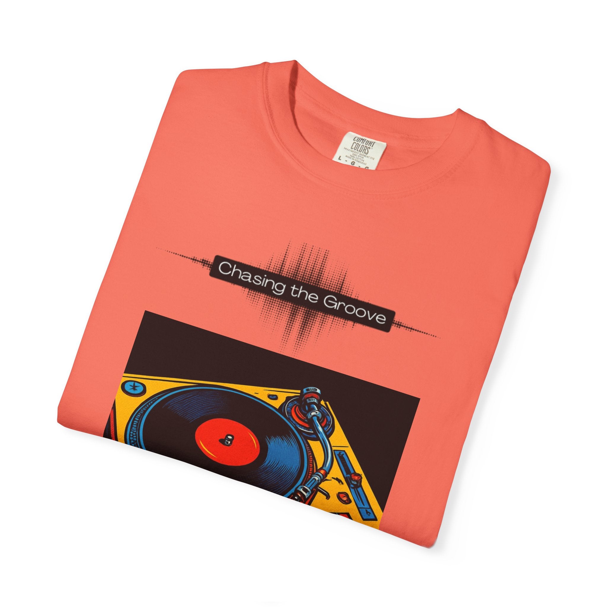 “Chasing the Groove” Retro Soundwave Tee