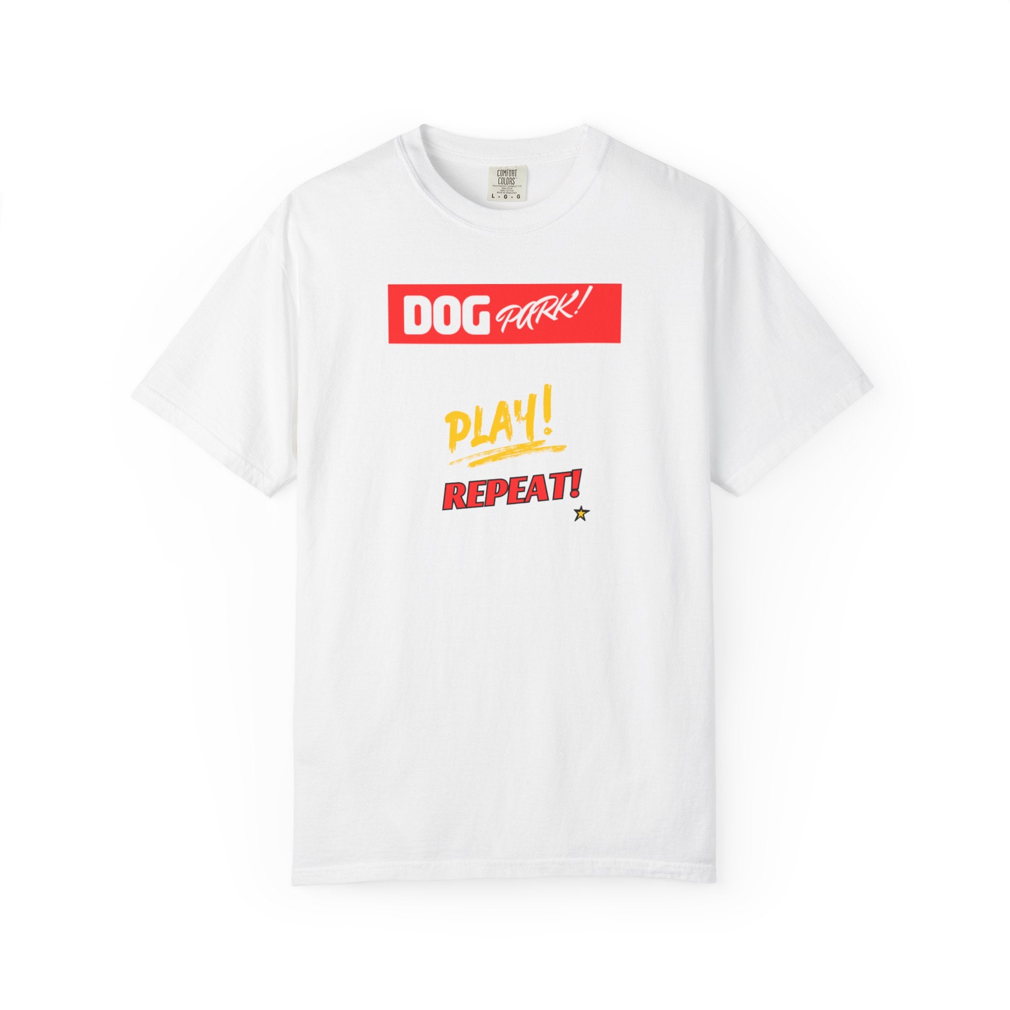 Dog Park Unisex Garment-Dyed T-shirt