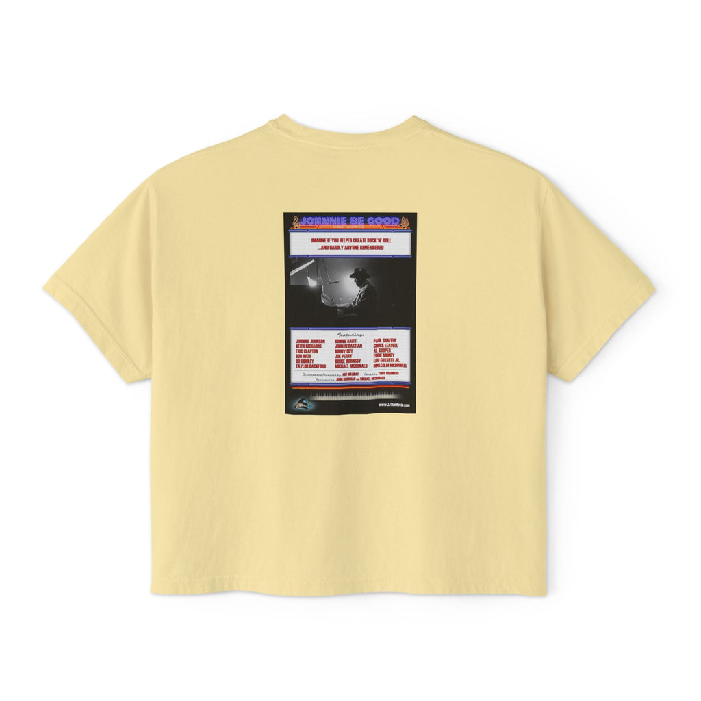 Johnnie Be Good documentary Women's Boxy Tee —