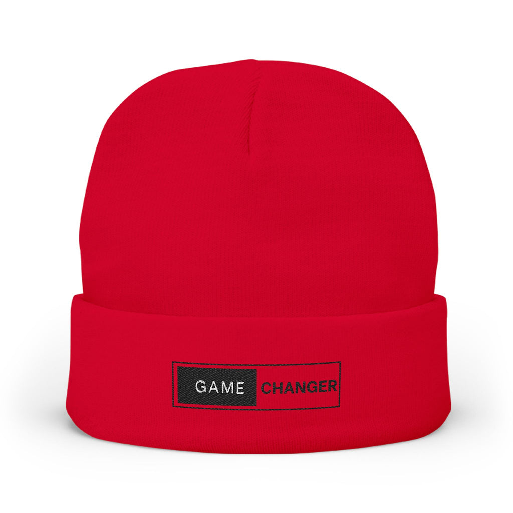 Game Changer Embroidered Knit Beanie
