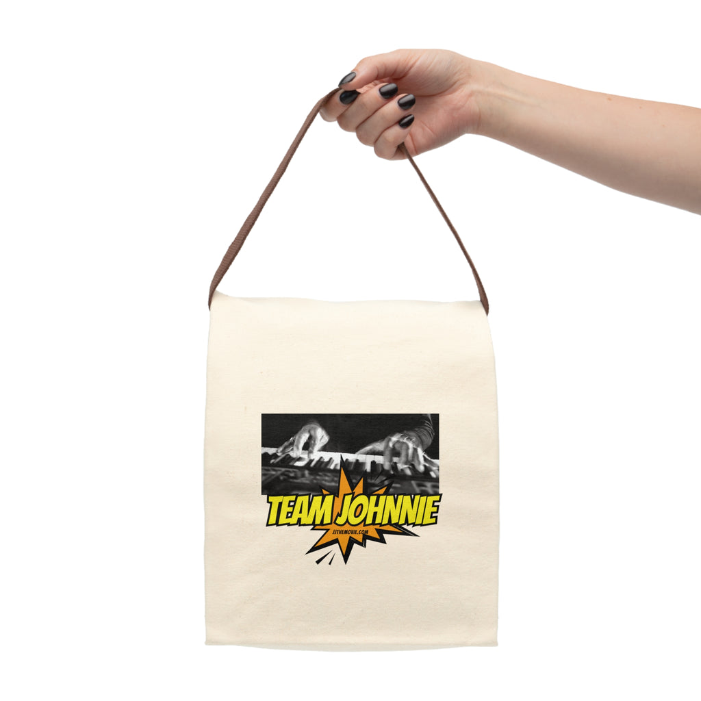 Team Johnnie Canvas Insulated Lunch Bag