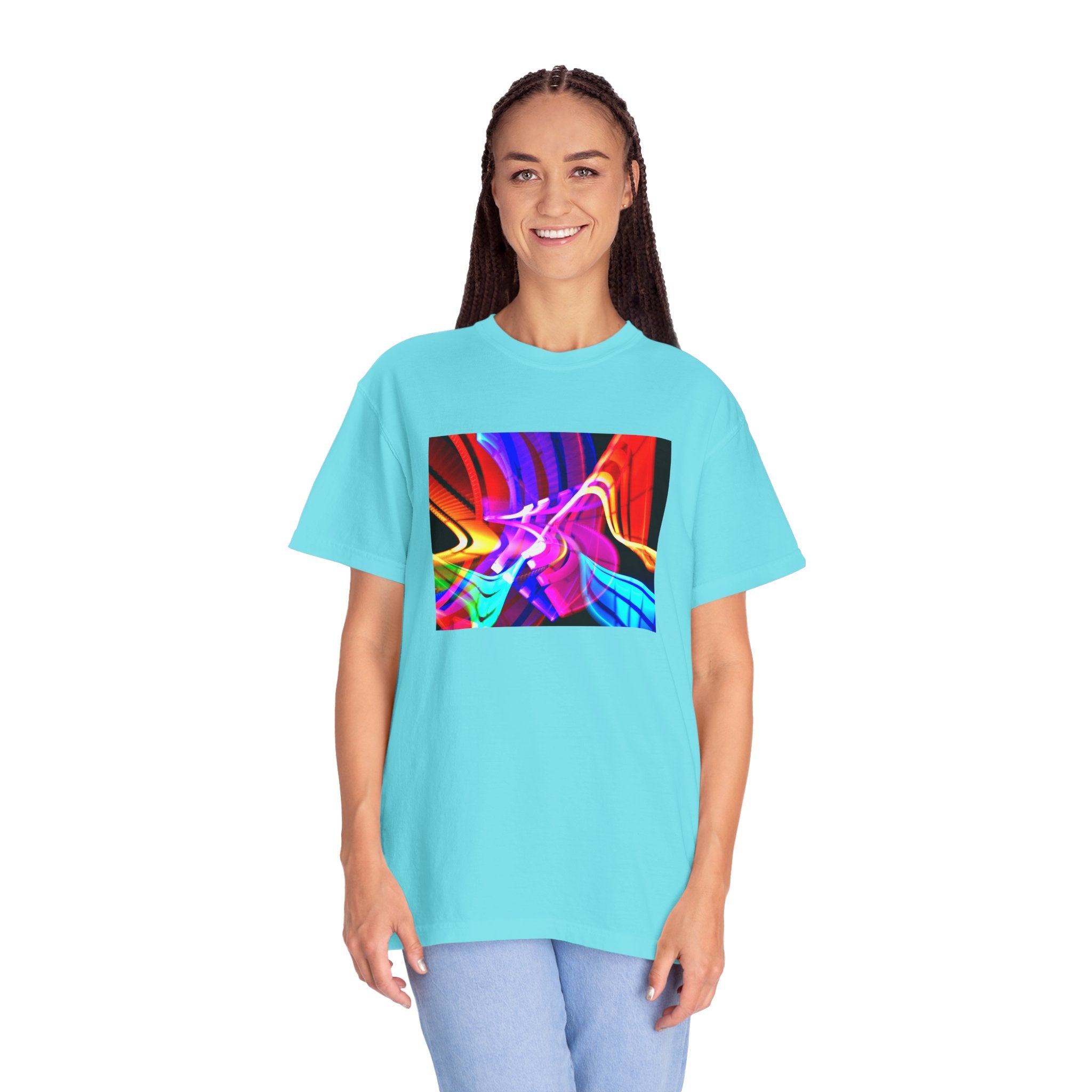 Vibrant Abstract Art T-Shirt