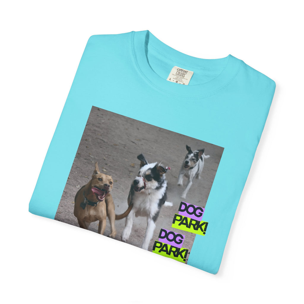 Dog Park Graphic Tee | Fun Pet Lover Shirt, Casual Dog Parent Apparel, Unique Gift for Dog Owners, Animal Lover Fashion