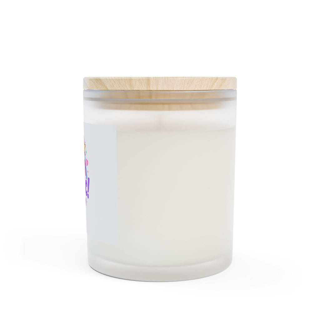 Mom Magic! Frosted Glass Candle — 11oz Mother's Day Scented Candle