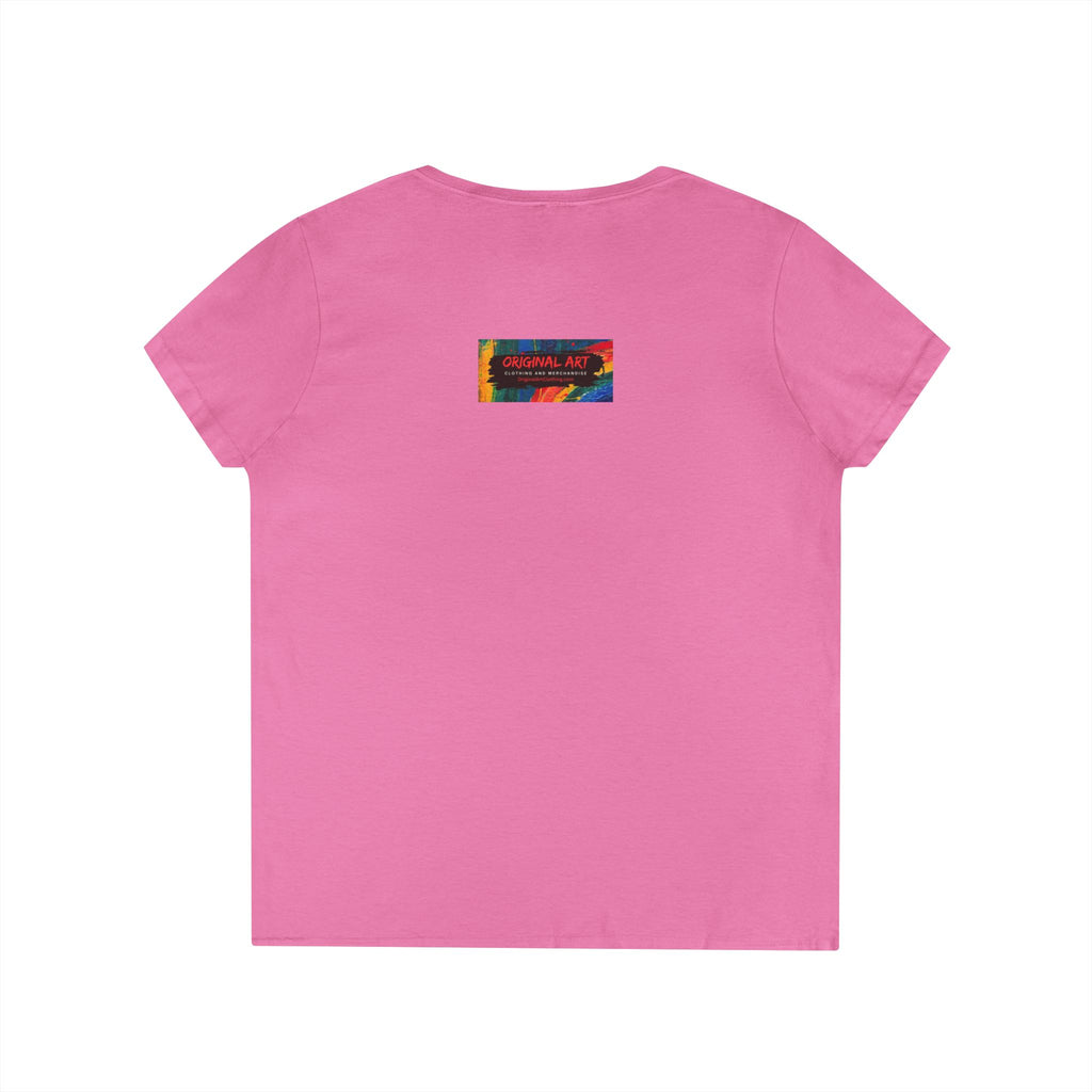 Dog Park V-Neck Tee for Women