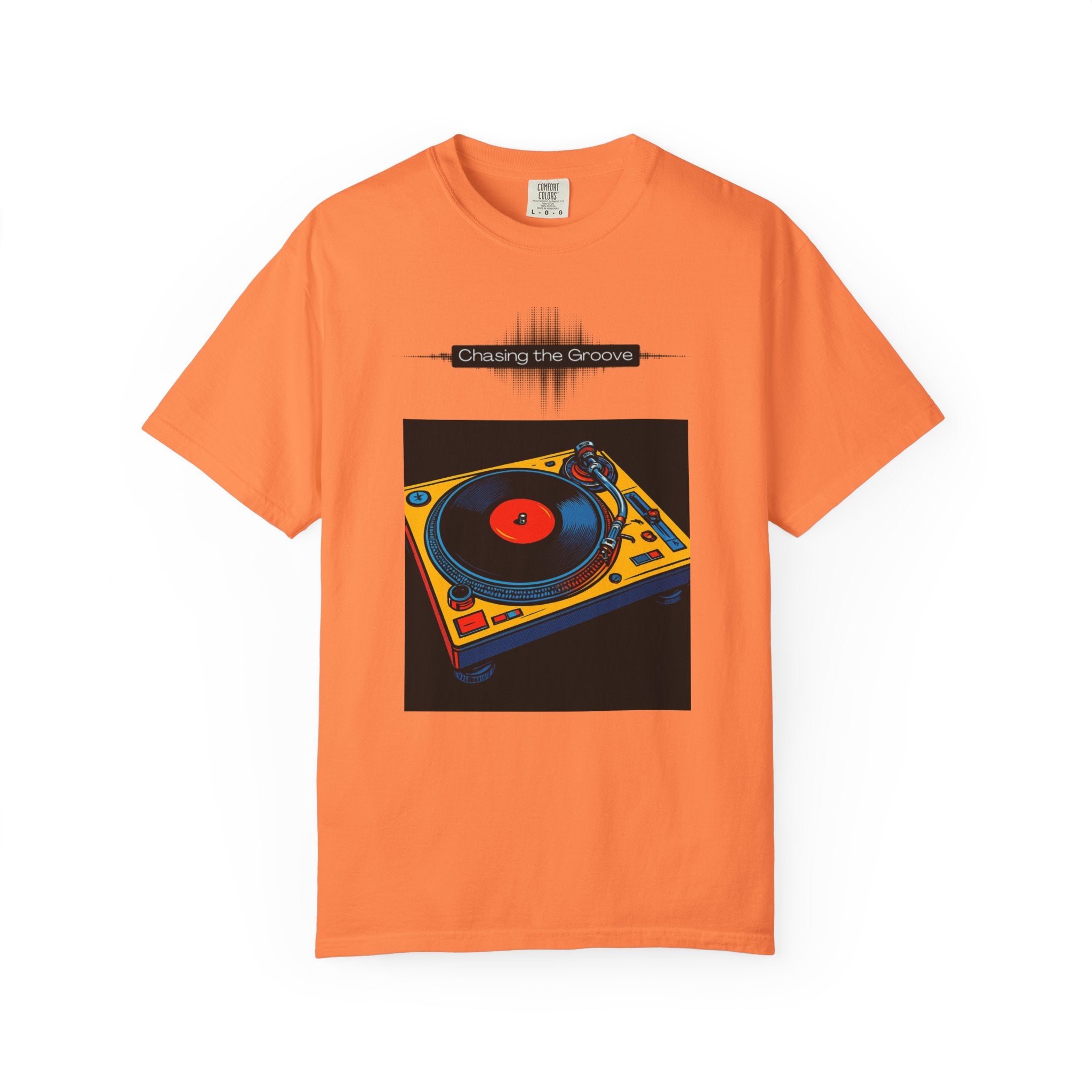 “Chasing the Groove” Retro Soundwave Tee