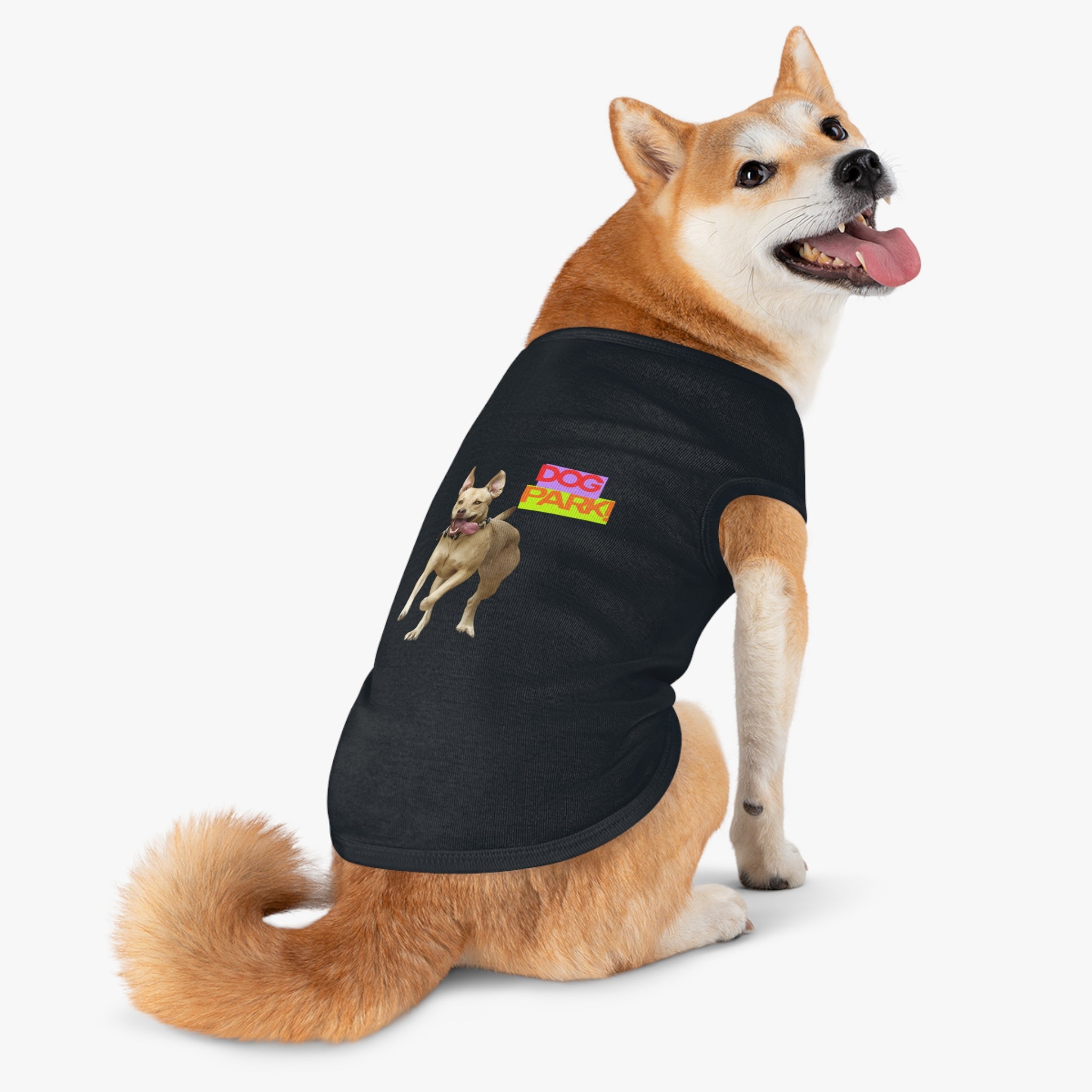 Dog Park Pet Tank Top for Playful Pups, Cute Dog Apparel, Summer Dog Fashion, Pet Birthday Gift, Outdoor Adventure Gear