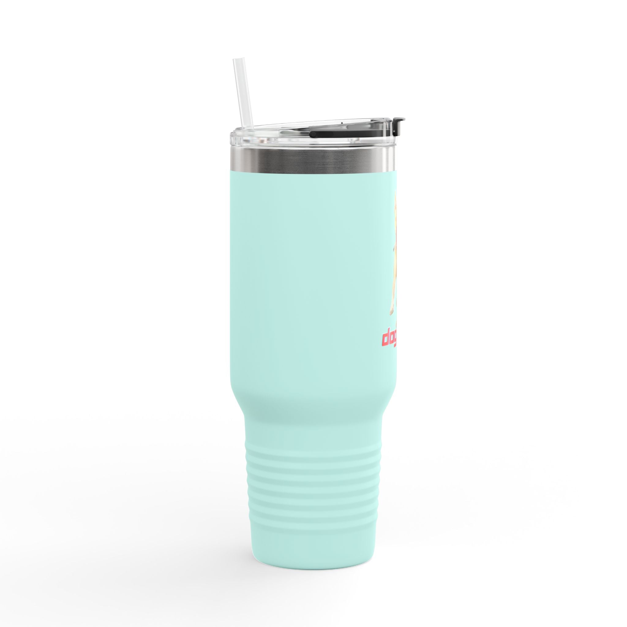 Dog Park Insulated Travel Mug, 40oz | Personalized Pet Lover Gift | Outdoor Adventures | Hydration on the Go | Ideal for Dog Owners & Walks