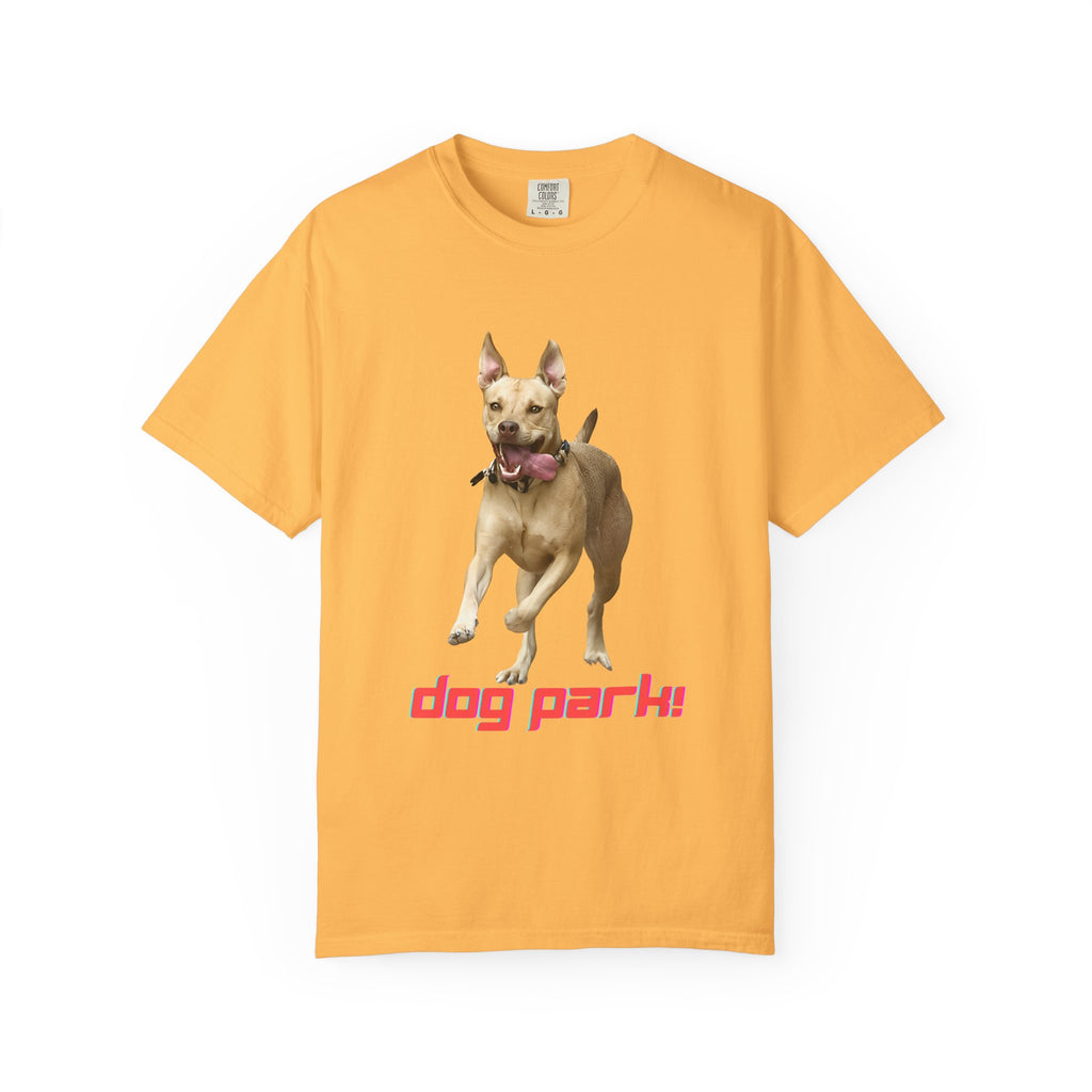 Dog Park Unisex Garment-Dyed T-shirt