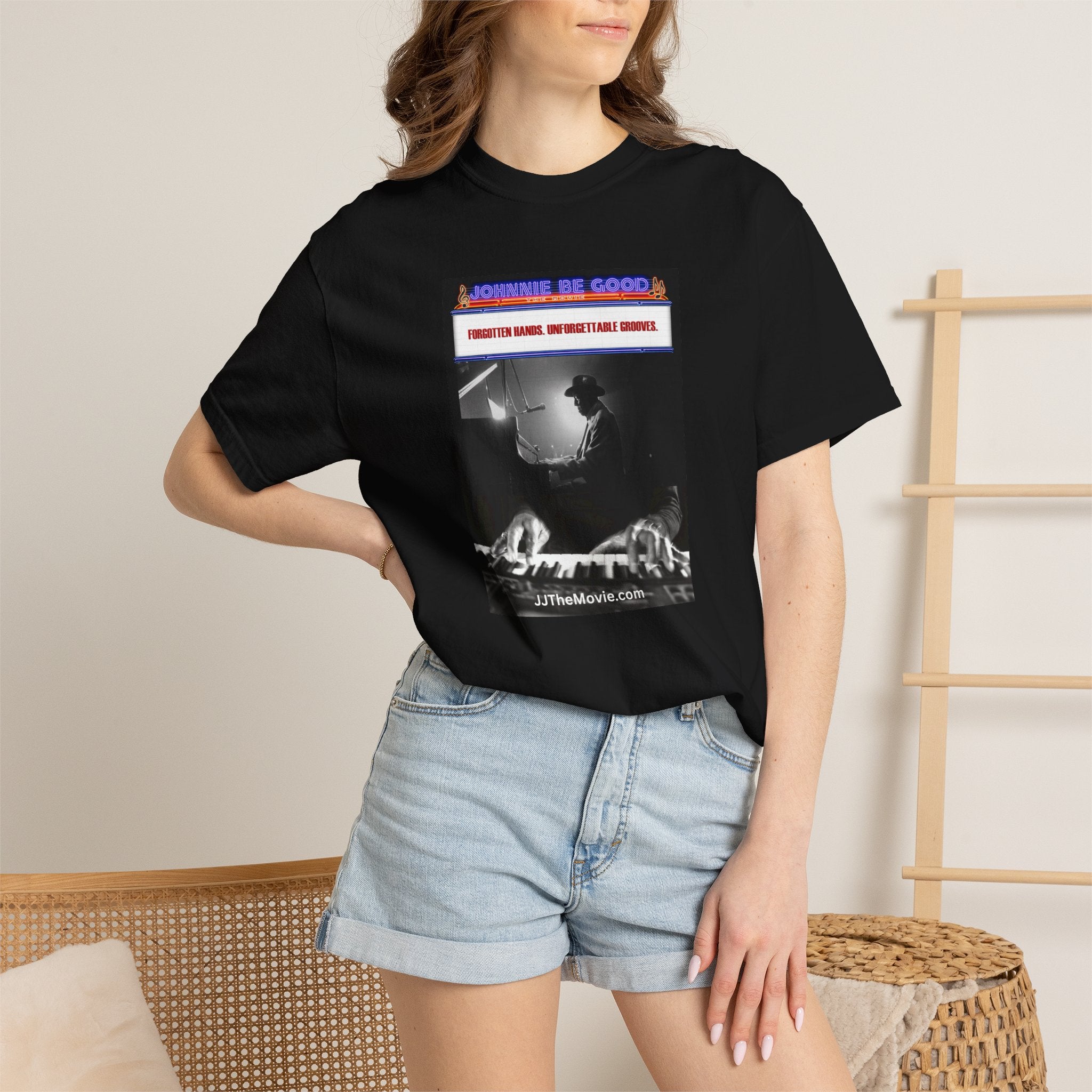 Team Johnnie Graphic T-Shirt — "Johnnie Be Good" Retro Rock Tee