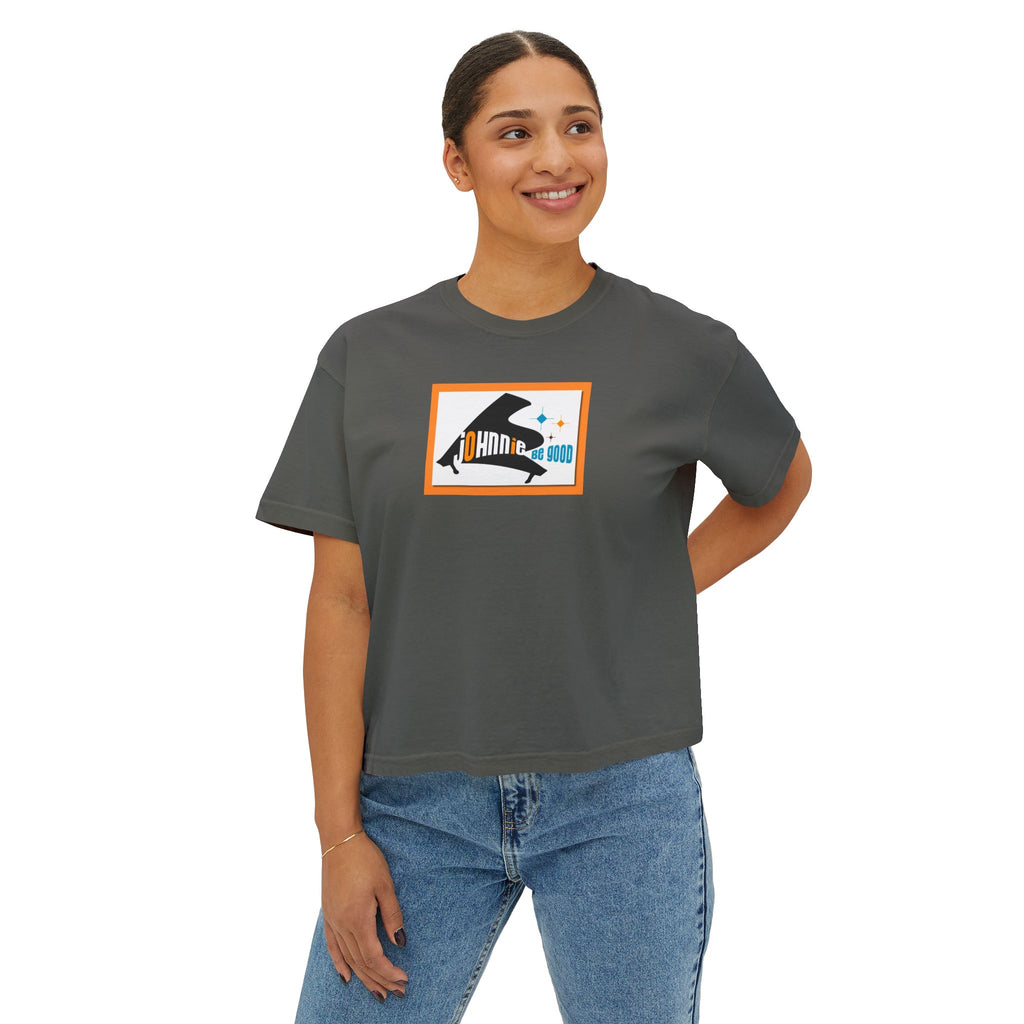 Johnnie Be Good documentary Women's Boxy Tee —