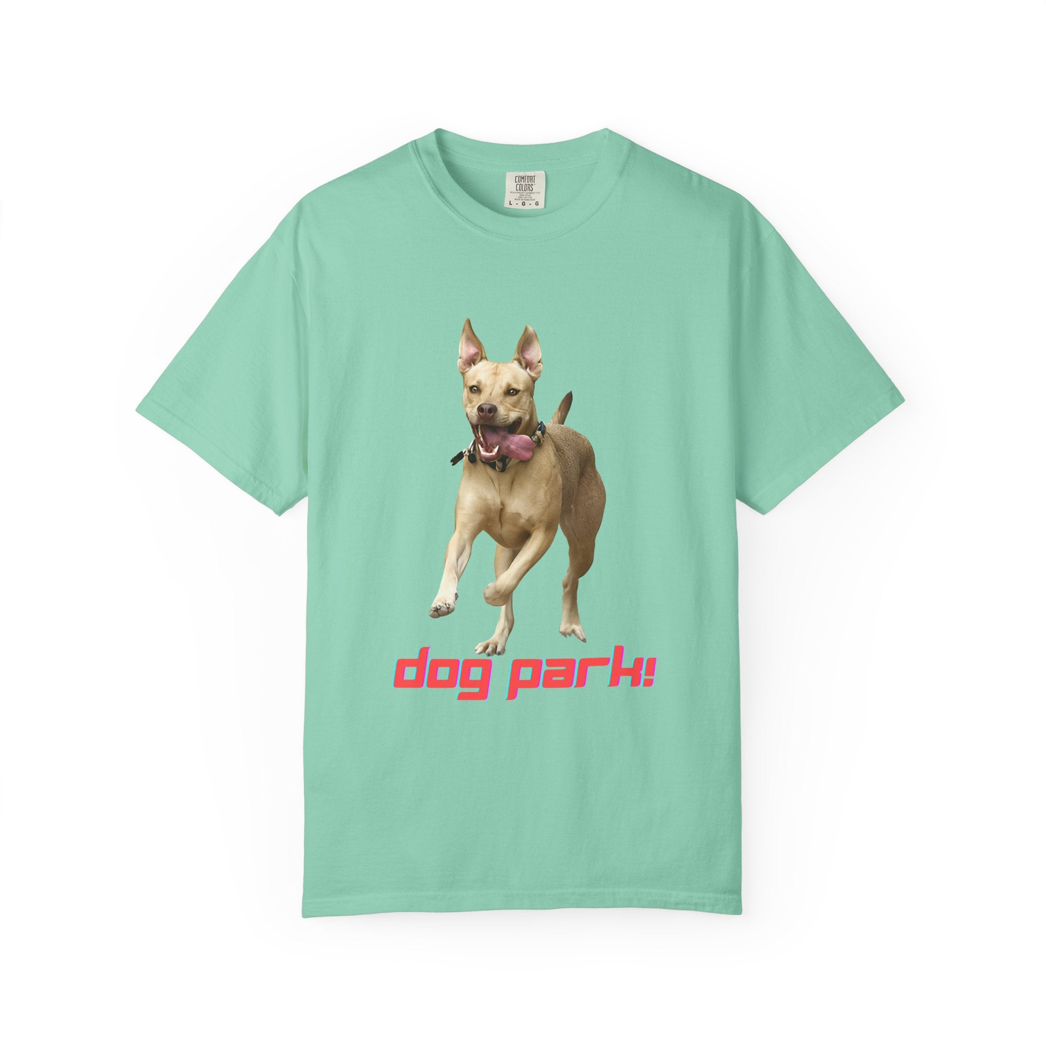 Dog Park Unisex Garment-Dyed T-shirt