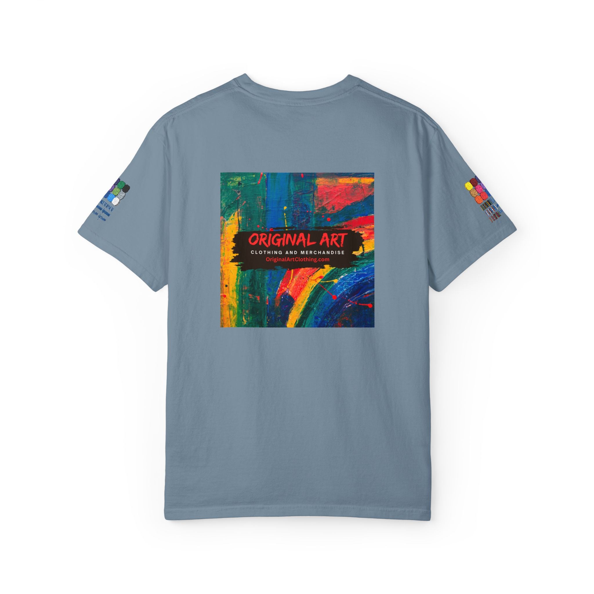 What Up! Tee — Casual Graphic T-Shirt with 'what up!' Front & Original Art Back