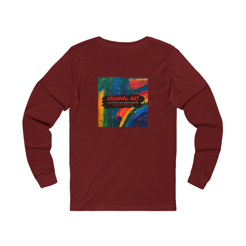 Behind Every Great Story is Great Video - Unisex Long Sleeve Tee, Gift for Filmmakers, Content Creators, Video Lovers, Casual Wear