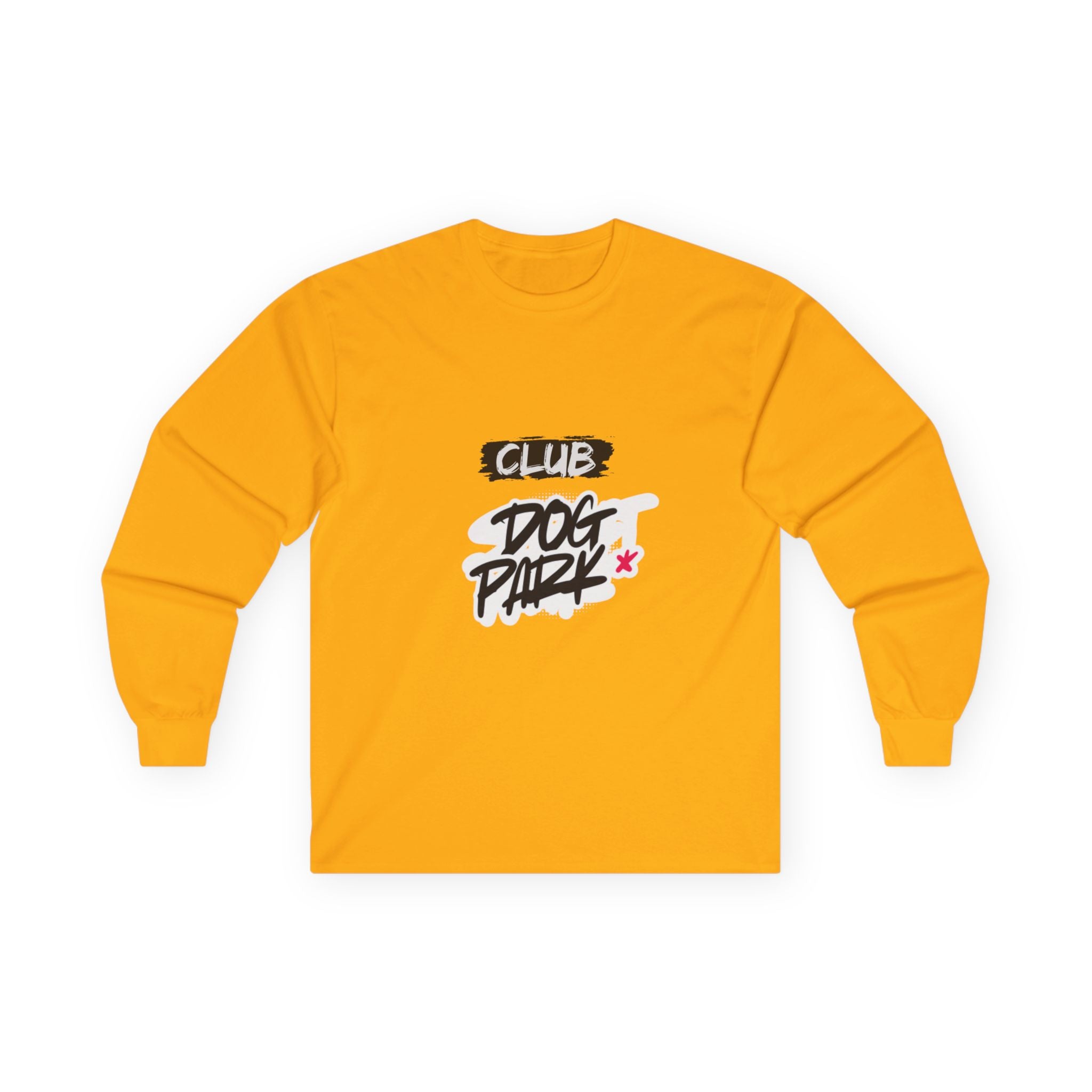 Dog Park: Unisex Long Sleeve Tee - Casual Wear, Party Attire, Music Festival Gift, Graphic Tee