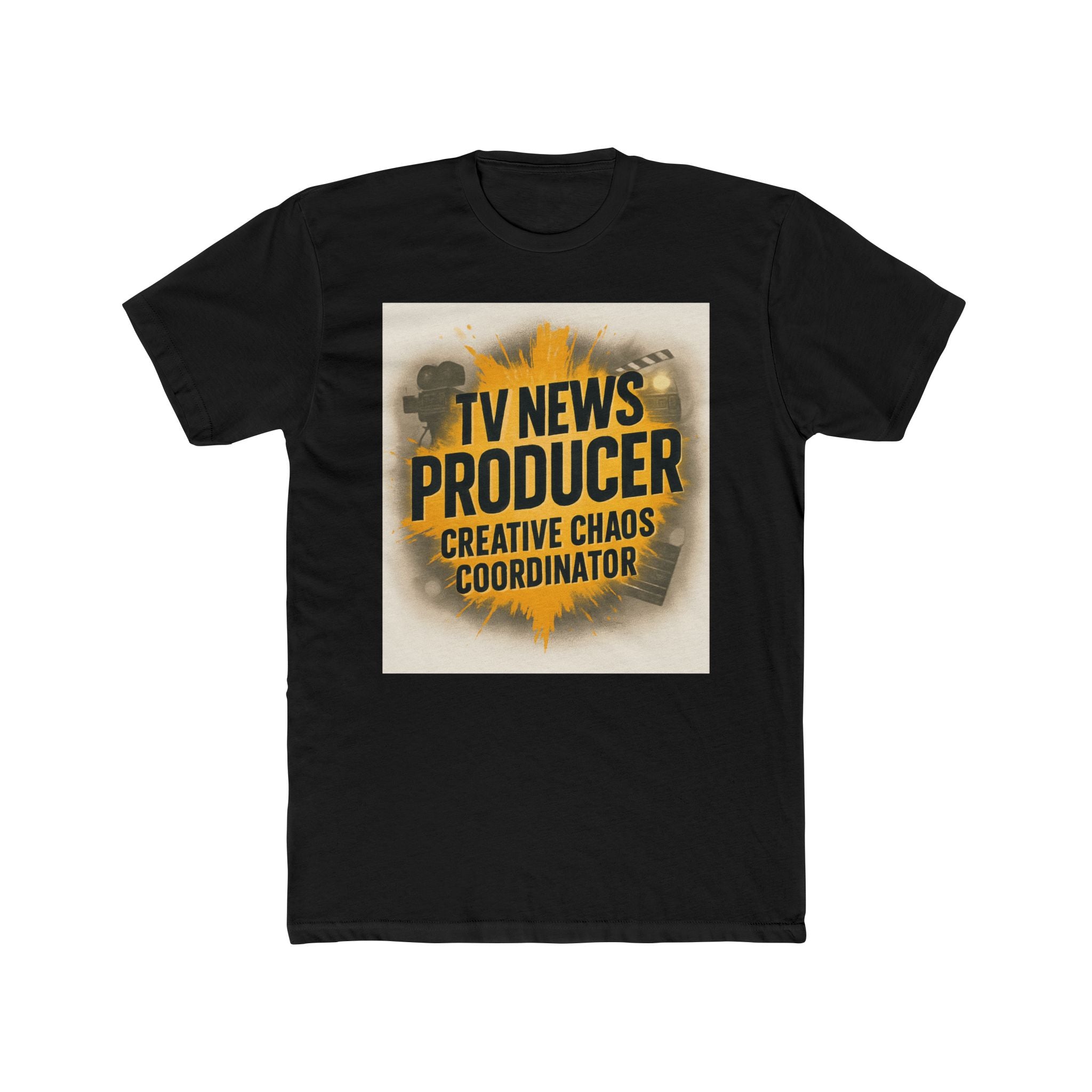 TV News Producer Unisex Cotton Crew Tee