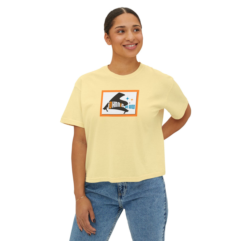 Johnnie Be Good documentary Women's Boxy Tee —