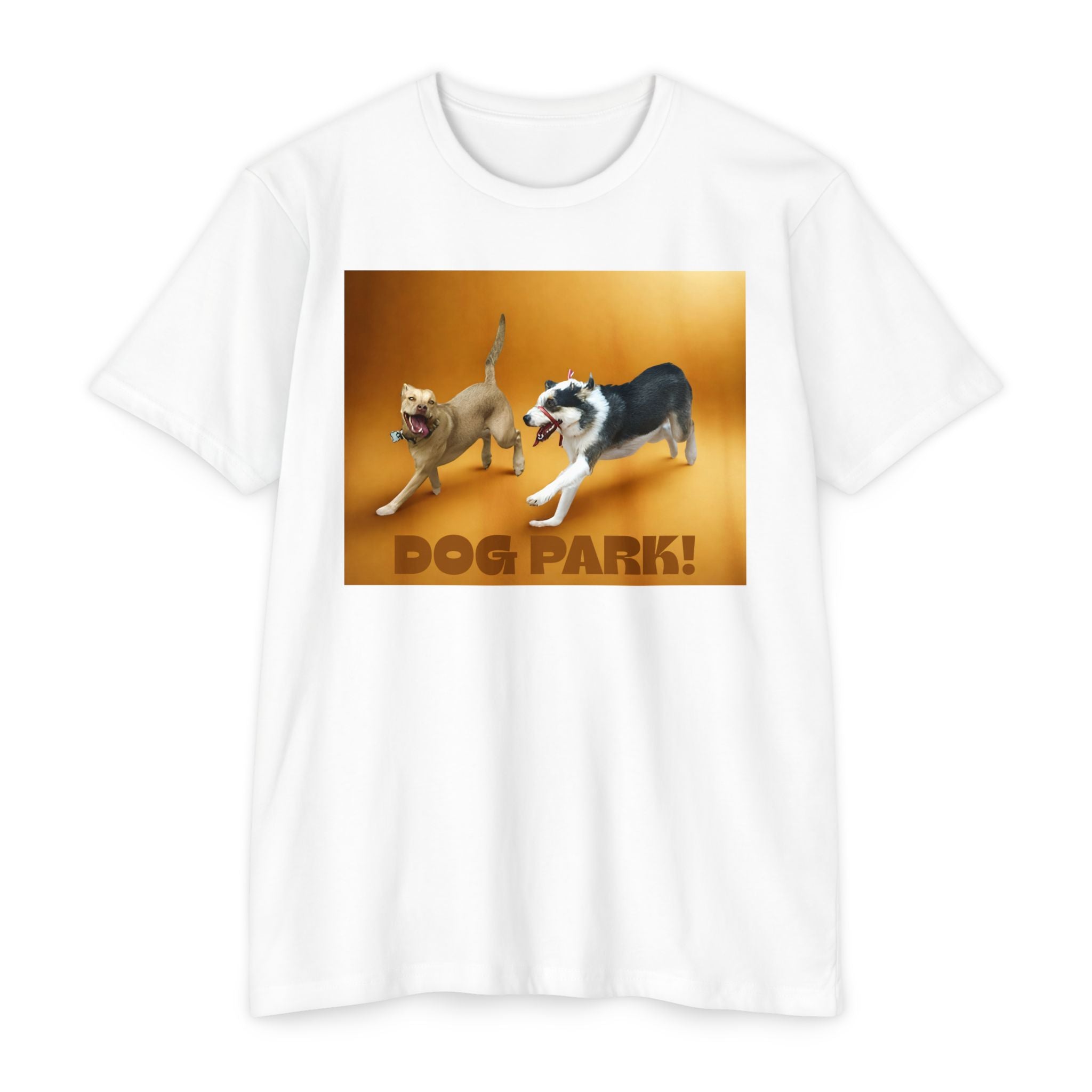Dog Park Playful Unisex T-Shirt, Pet Lover Tee, Casual Dog Owner Gift, Dog Walking Apparel, Unique Animal Lover Shirt