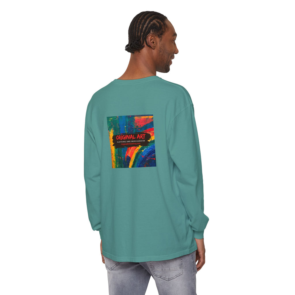 News Producer Power Long Sleeve Tee — "Producing Is My Superpower" Graphic