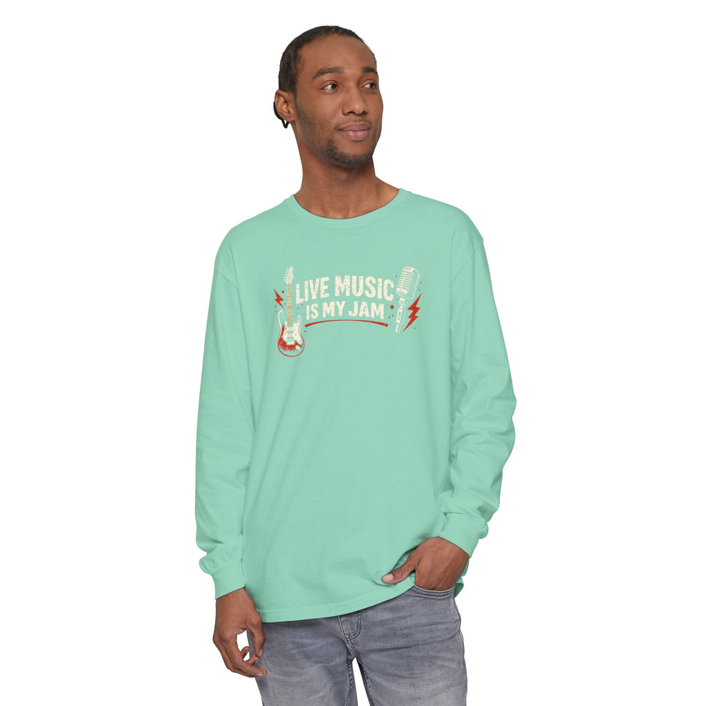 Live Music Is My Jam Long Sleeve Tee