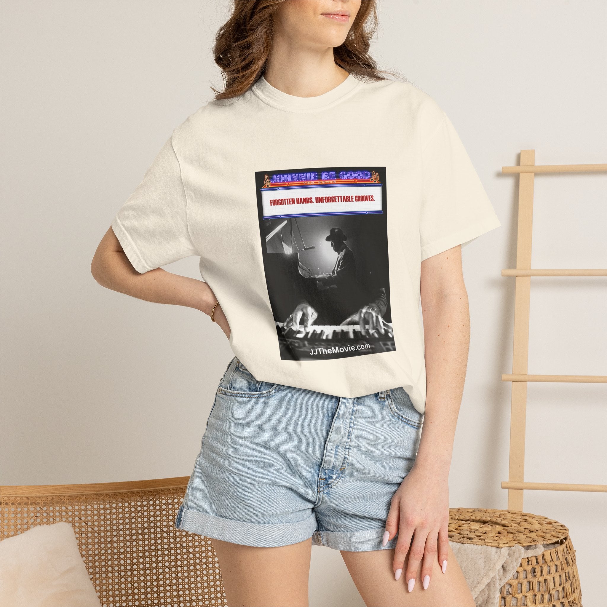 Team Johnnie Graphic T-Shirt — "Johnnie Be Good" Retro Rock Tee