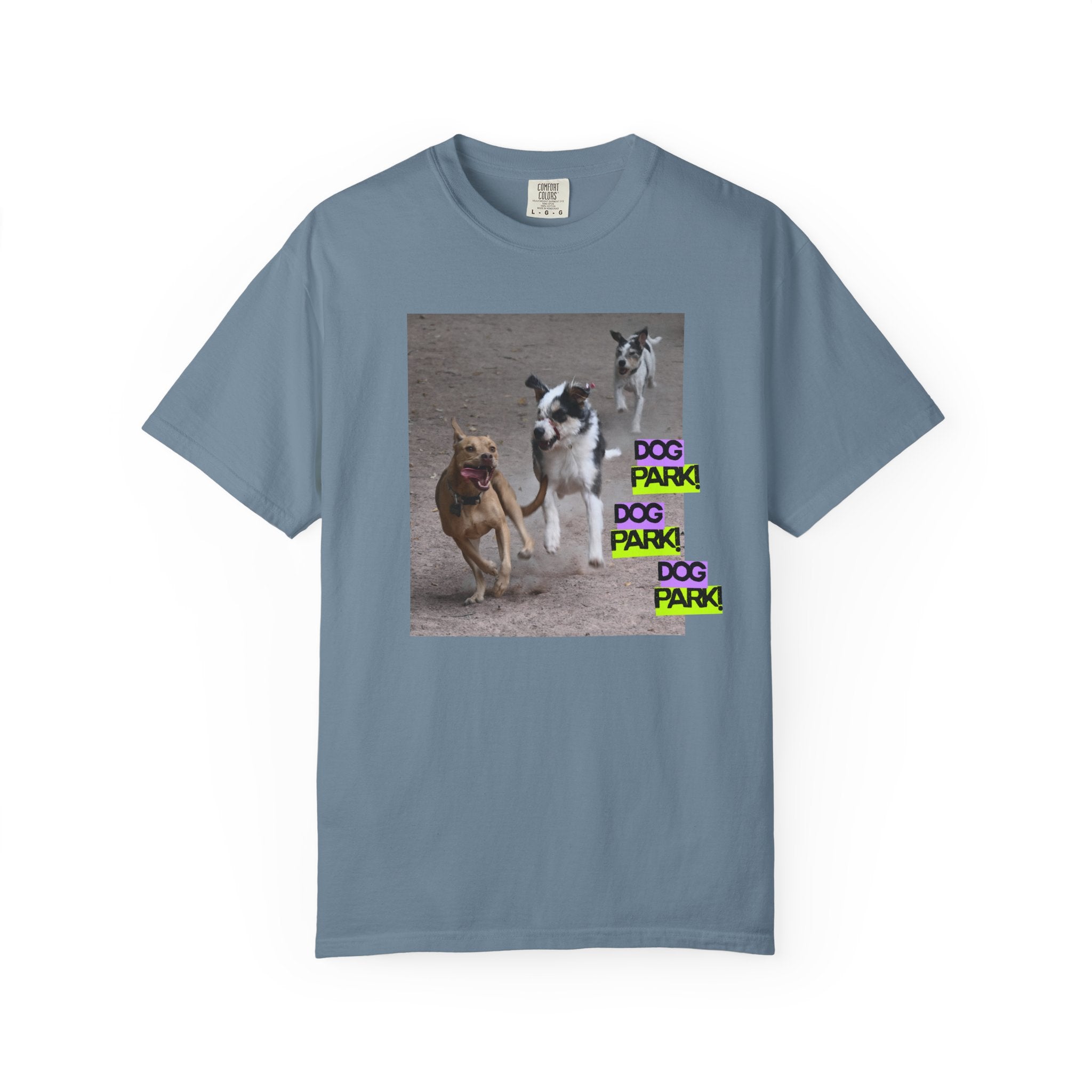 Dog Park Graphic Tee | Fun Pet Lover Shirt, Casual Dog Parent Apparel, Unique Gift for Dog Owners, Animal Lover Fashion