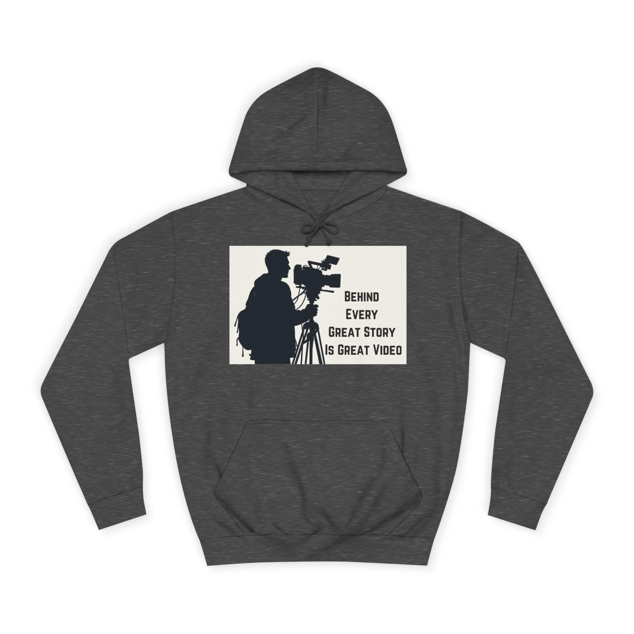 TV News Videographers: Unisex College Hoodie