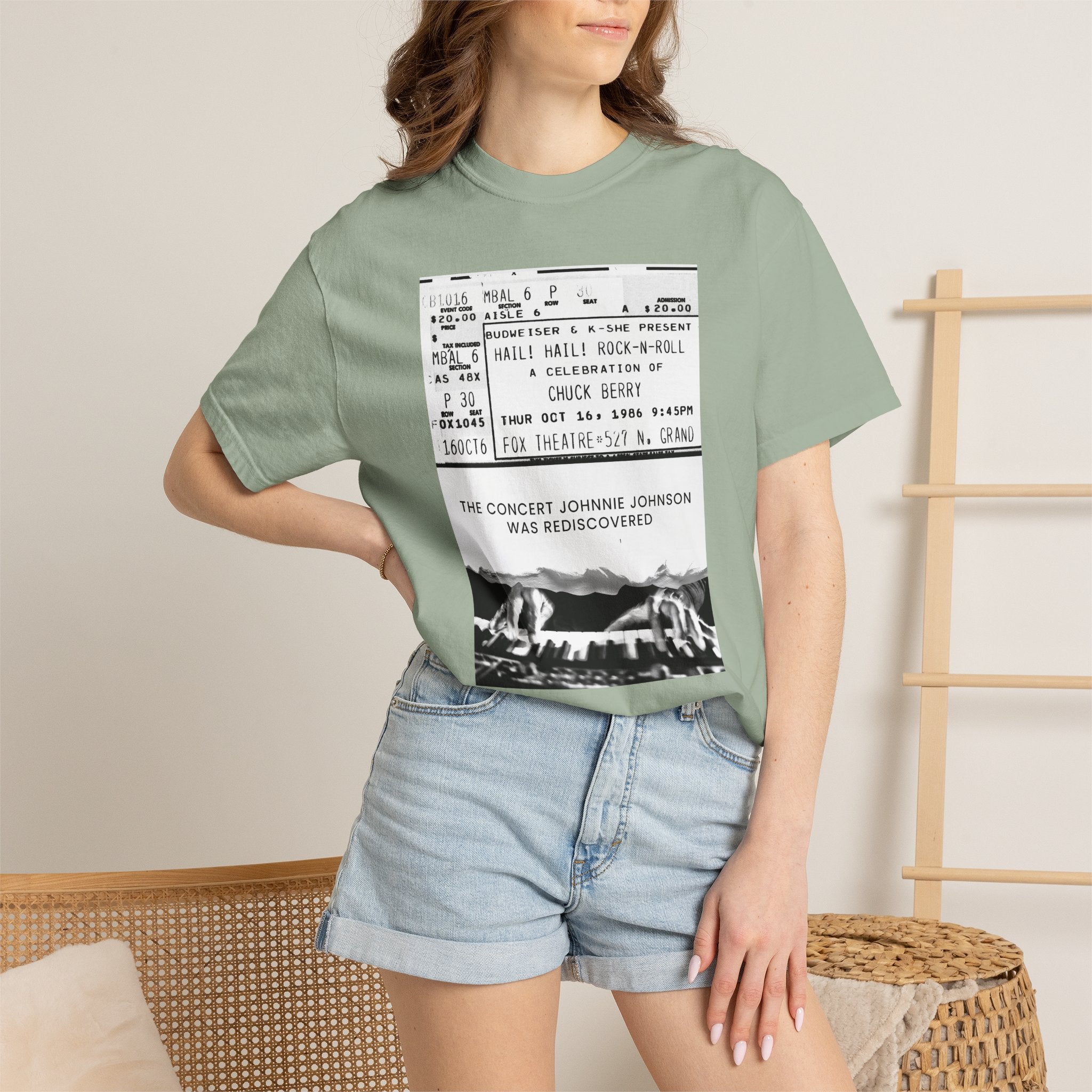 "The Concert Johnnie Johnson Was Rediscovered" Graphic T-Shirt