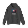 TV News Humor Hoodie for Media Lovers