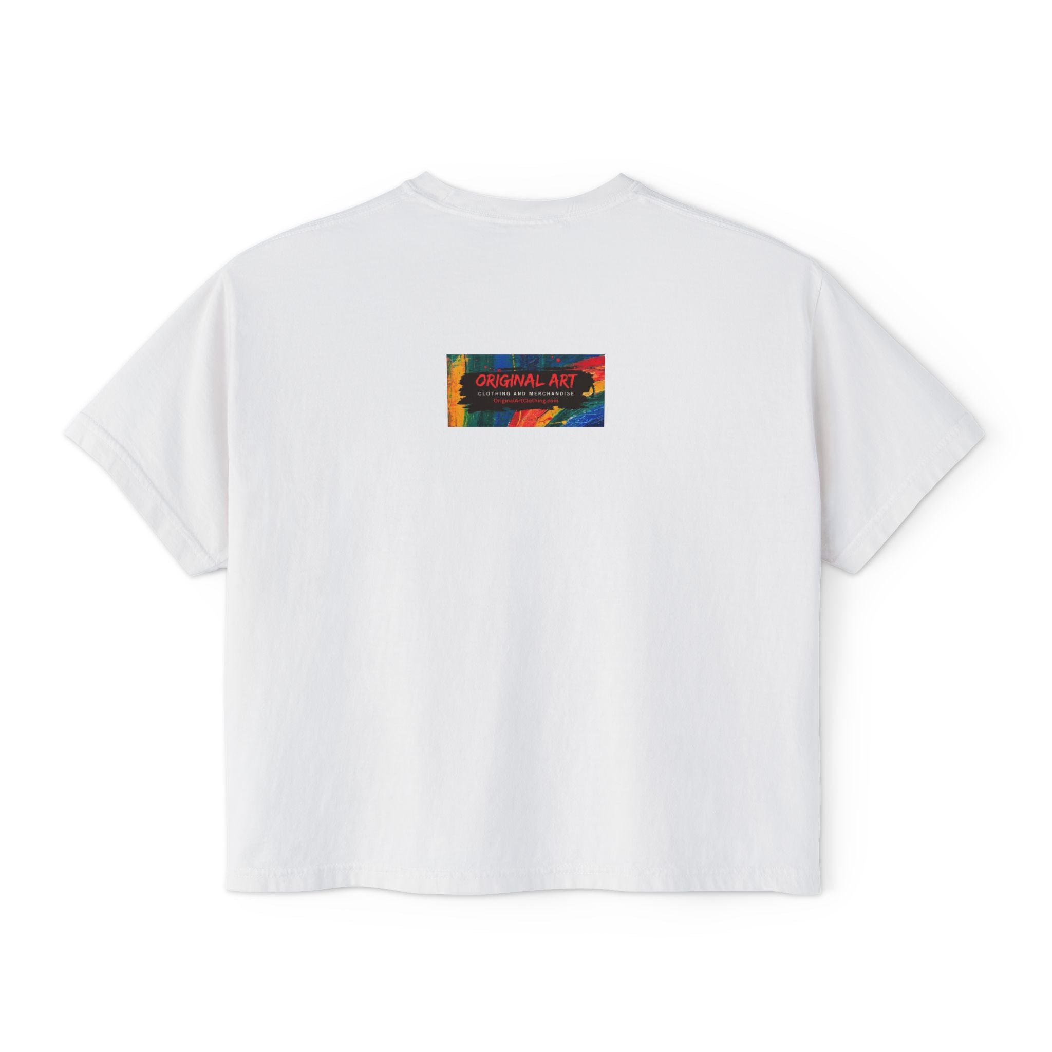 Coolest Grandma in the World Boxy Tee — Cute Women's Cropped Grandmother Shirt