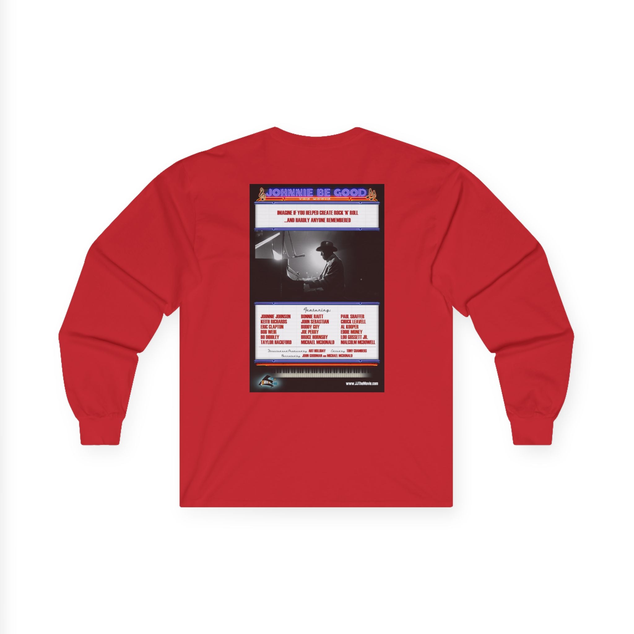 "Johnnie Be Good Documentary" Long Sleeve Tee