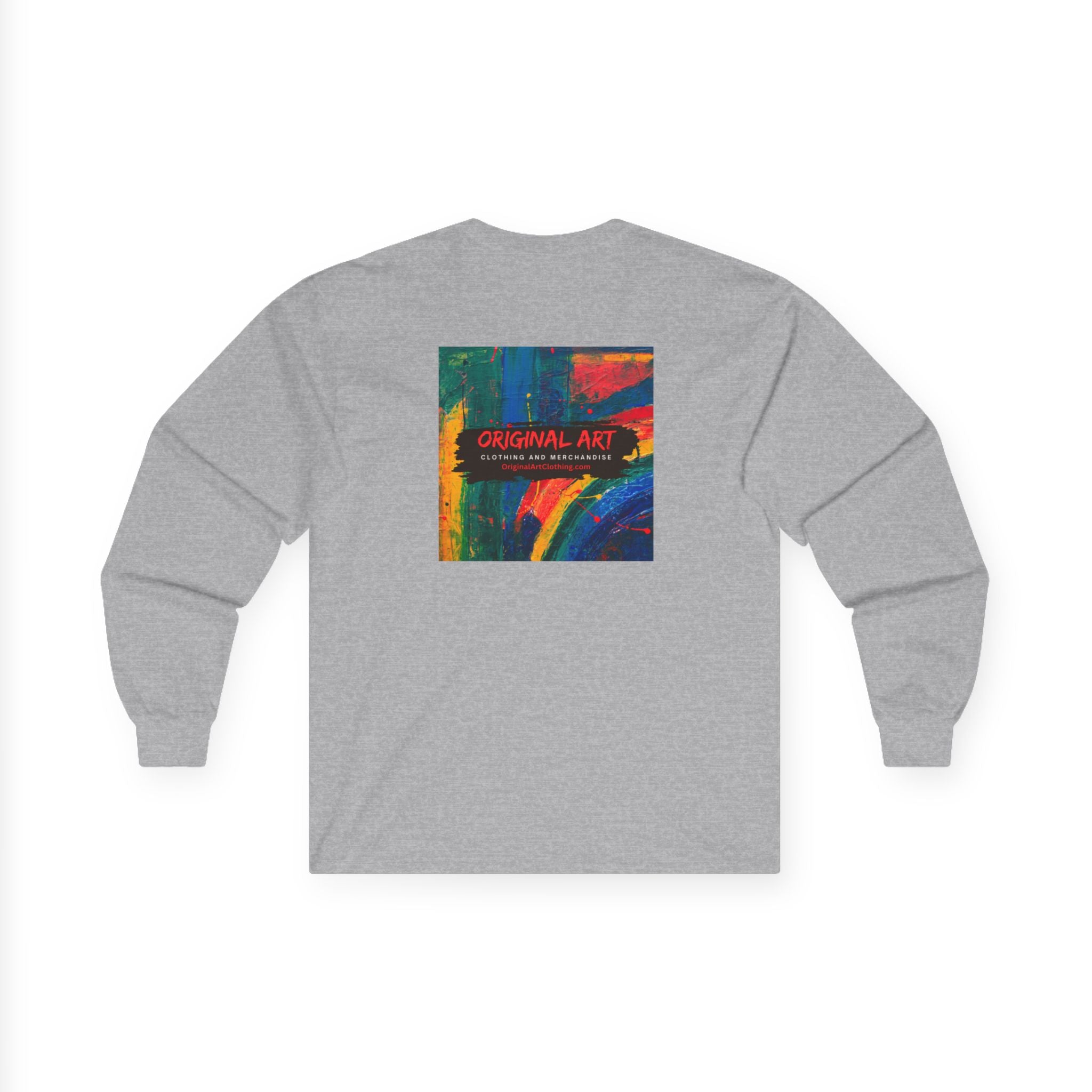 Heart on Fire Long Sleeve Tee, Casual Wear, Gift for Passionate Souls, Motivational Apparel, Unique Heartshirt, Unisex Tee, Spirit Wear