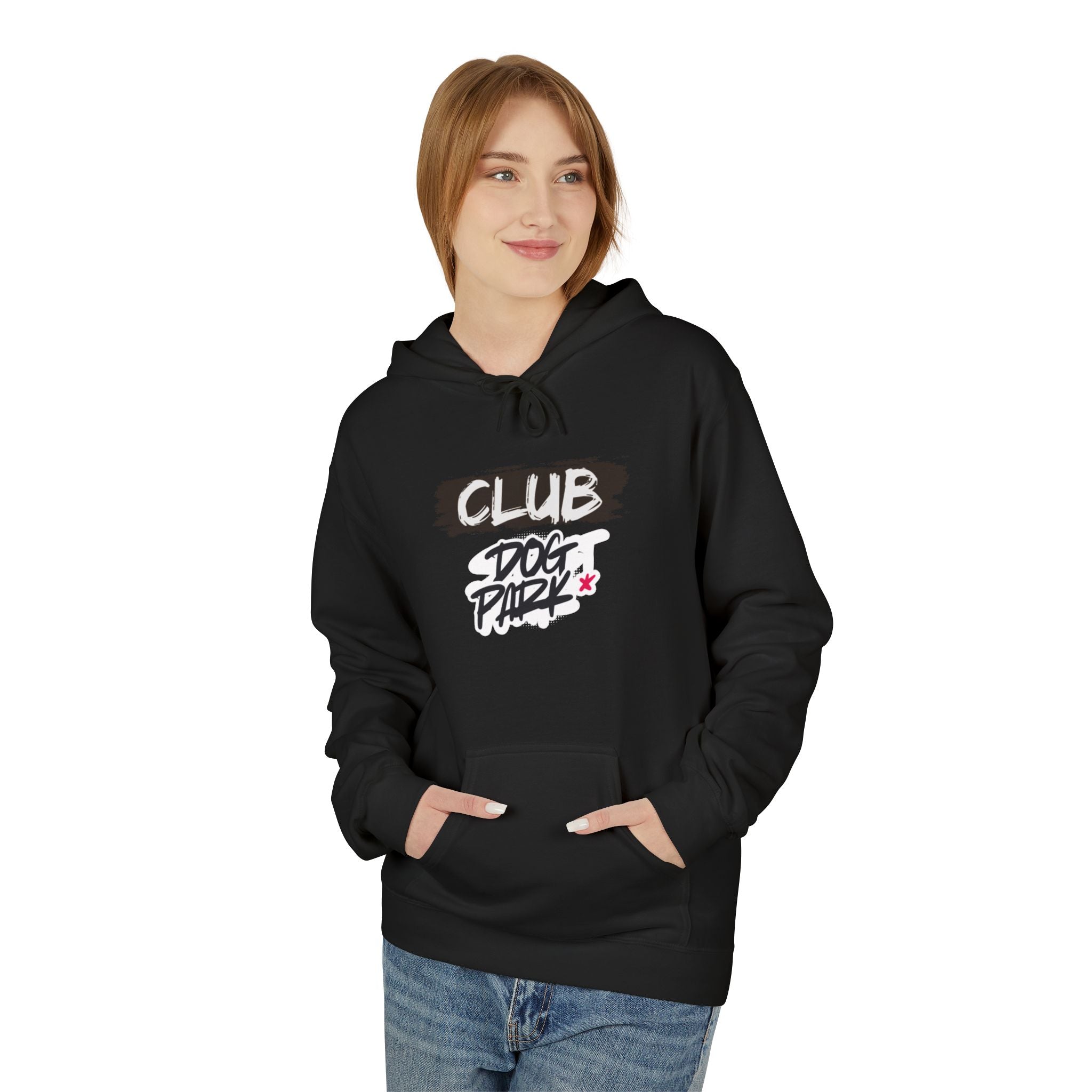 Club Dog Park Unisex Midweight Softstyle Fleece Hoodie