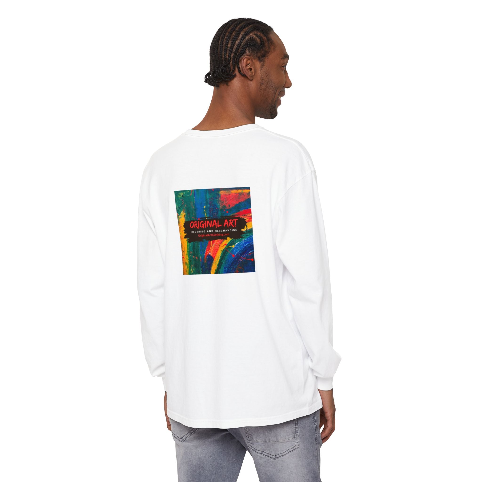 News Producer Power Long Sleeve Tee — "Producing Is My Superpower" Graphic