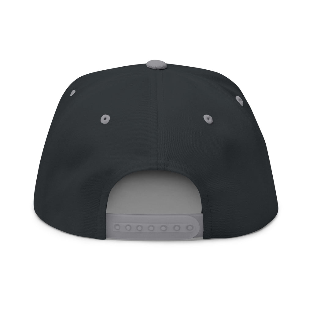 Live Music Is My Jam Embroidered Flat Bill Cap — Guitar & Mic Music Lover Snapback