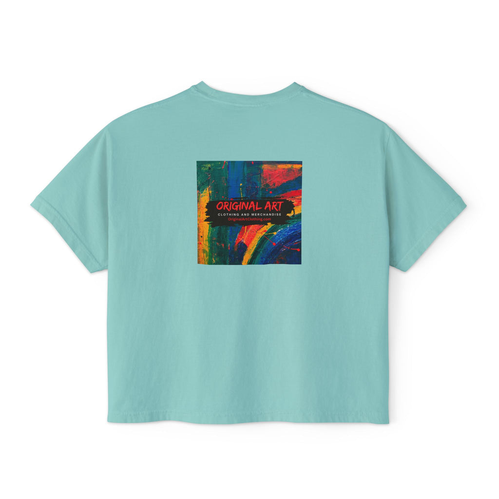Teacher Quote Boxy Tee — "I teach. It's like directing a dramedy..."