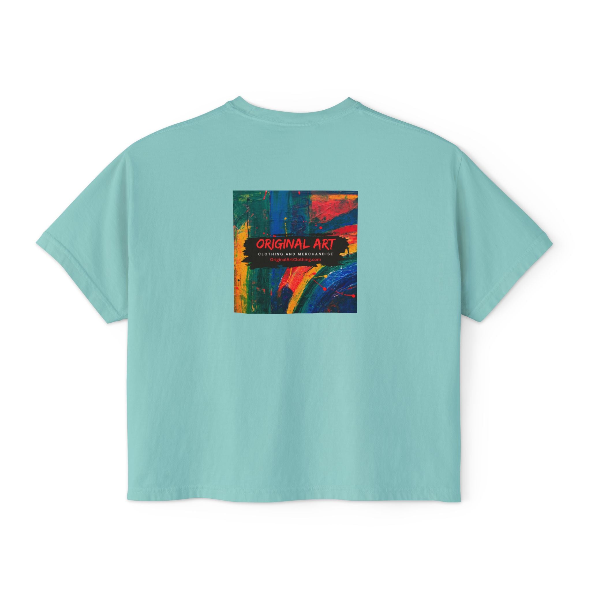 Teacher Quote Boxy Tee — "I teach. It's like directing a dramedy..."