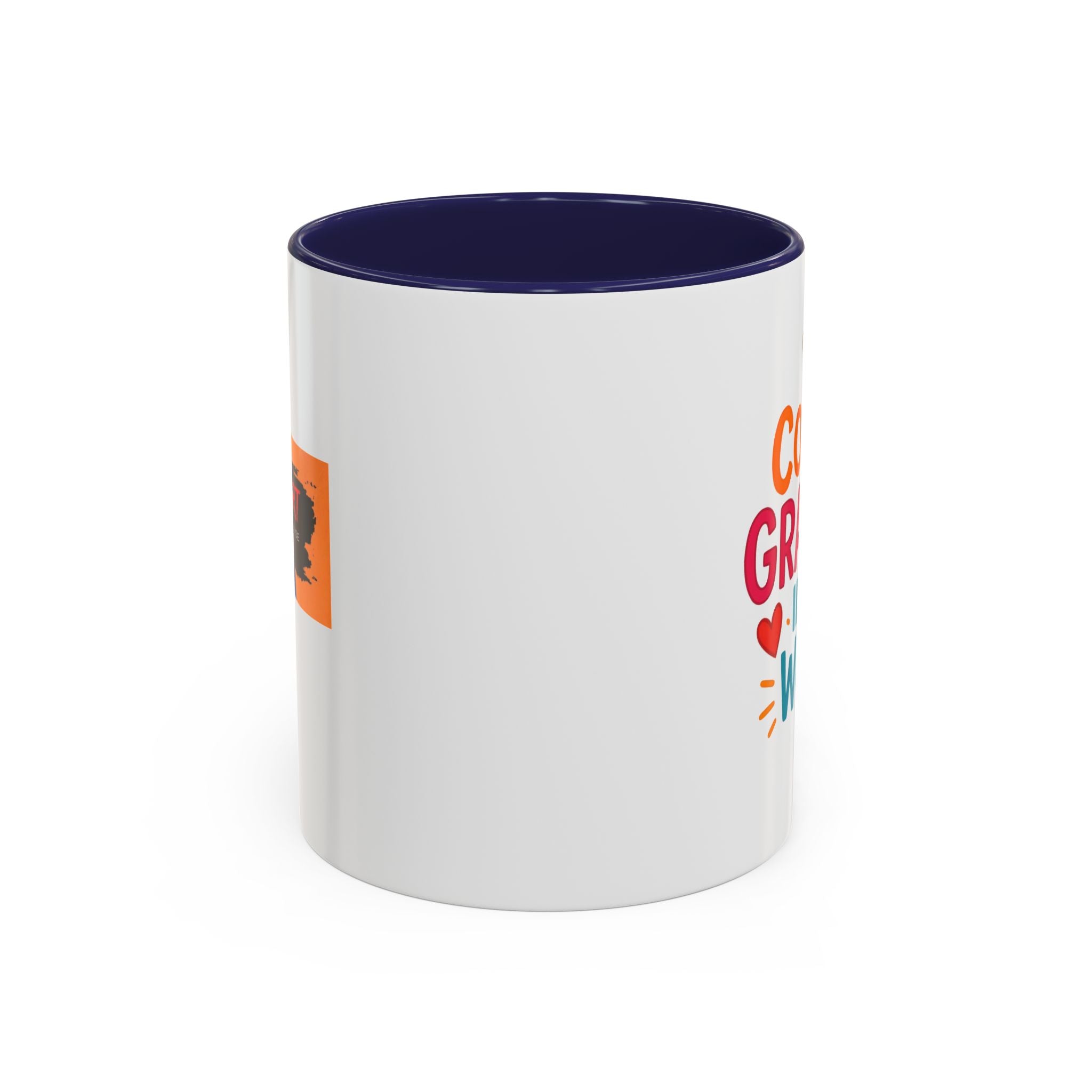 Coolest Grandma in the World Accent Coffee Mug — Fun Gift for Grandmother (11/15oz)