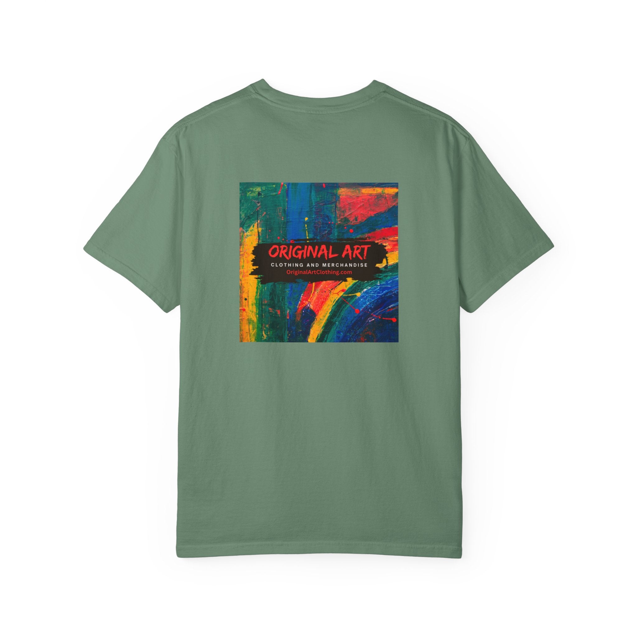 Vibe Unisex Garment-Dyed T-shirt | Casual Wear, Summer Fashion, Gift for Friends, Positive Vibes, Unique Streetwear